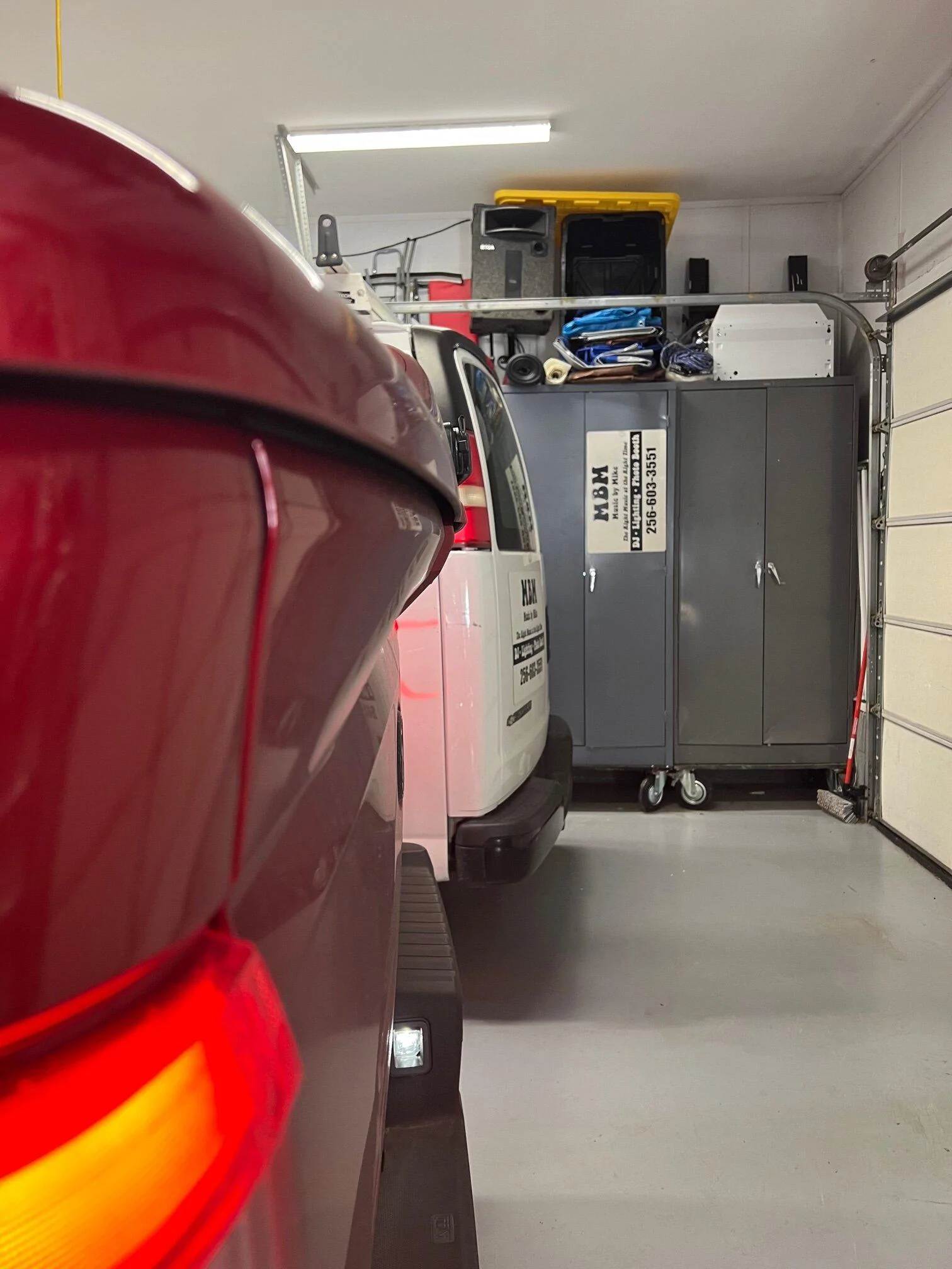 Ford F-150 Installed color matched paint bed Bed Cover and Bed Rug IMG_7518