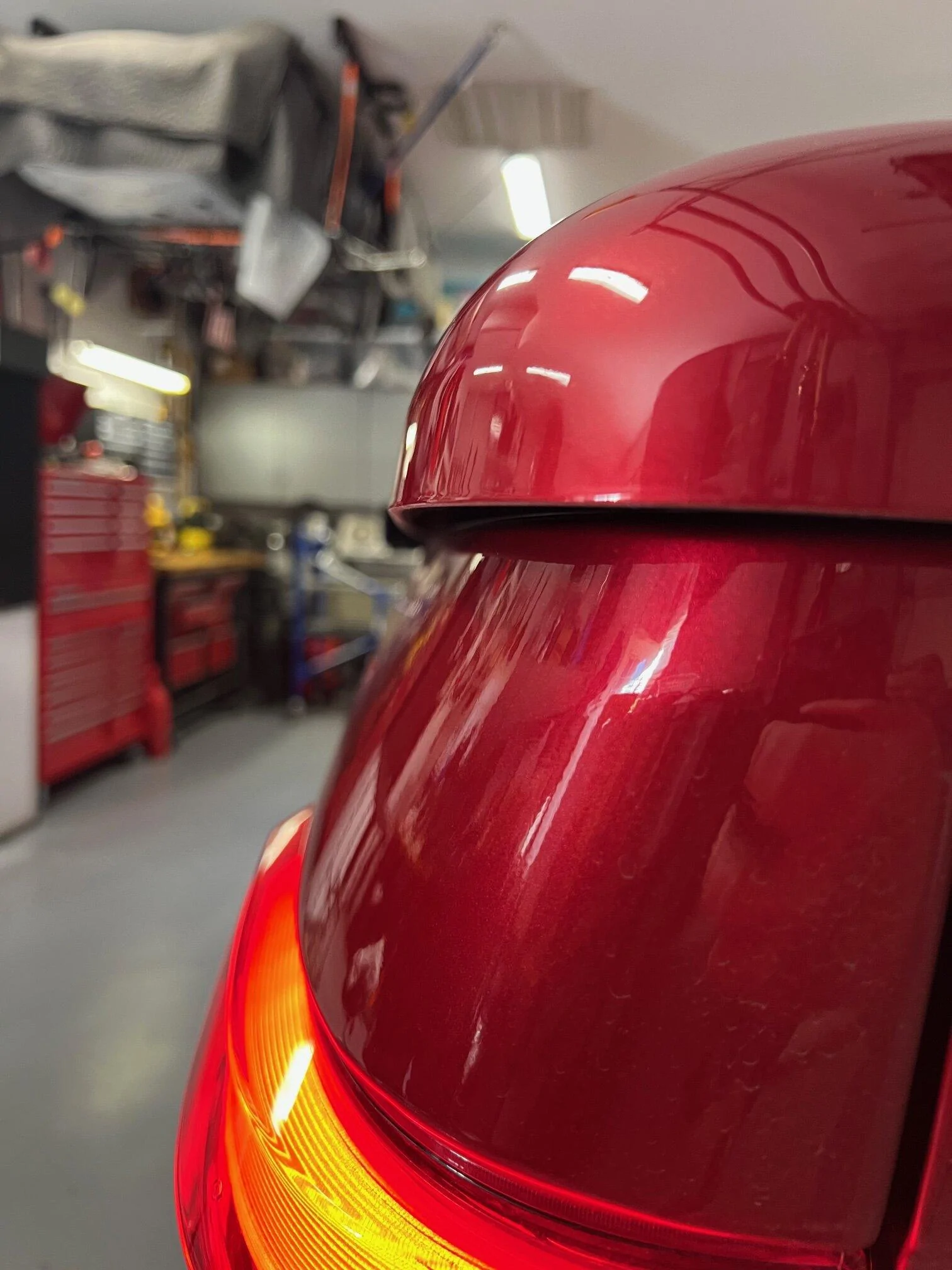 Ford F-150 Installed color matched paint bed Bed Cover and Bed Rug IMG_7519