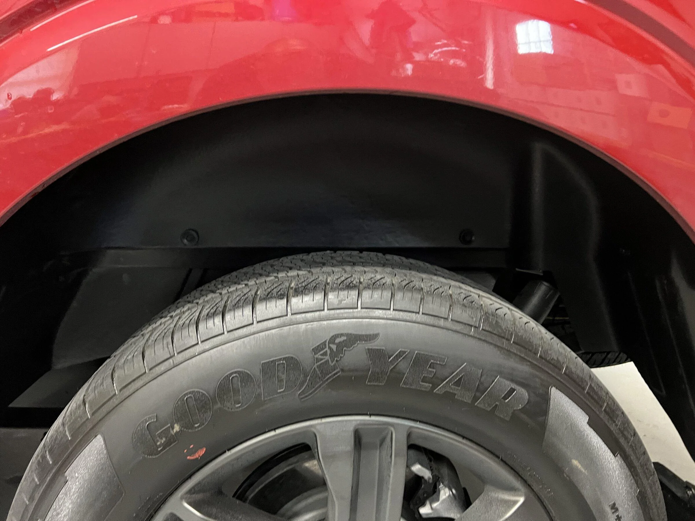 Ford F-150 Rough Country Rear Wheel Liner installed IMG_7522