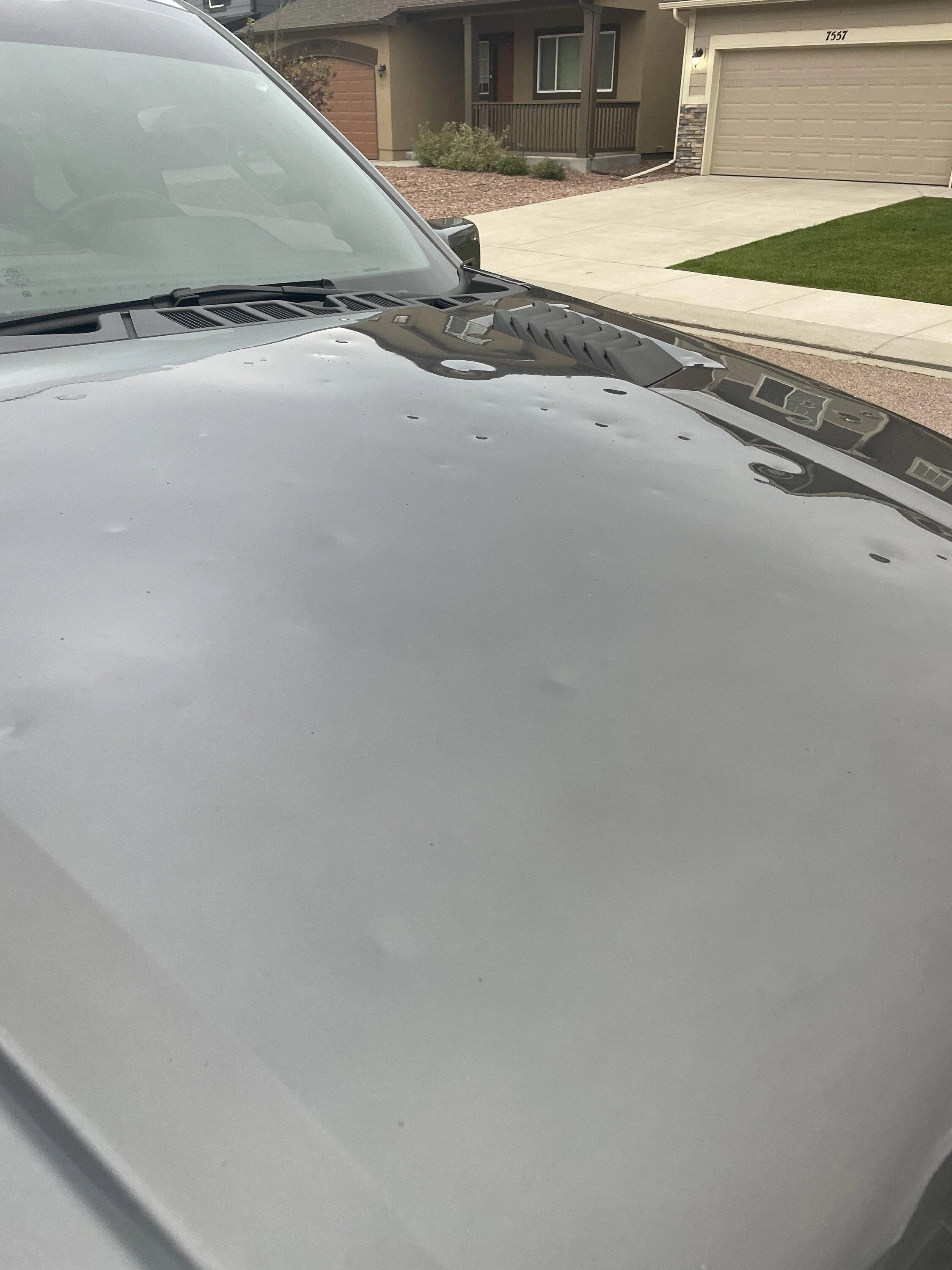 Ford F-150 WTB 2022 RH FENDER AND TREMOR HOOD IMG_7605