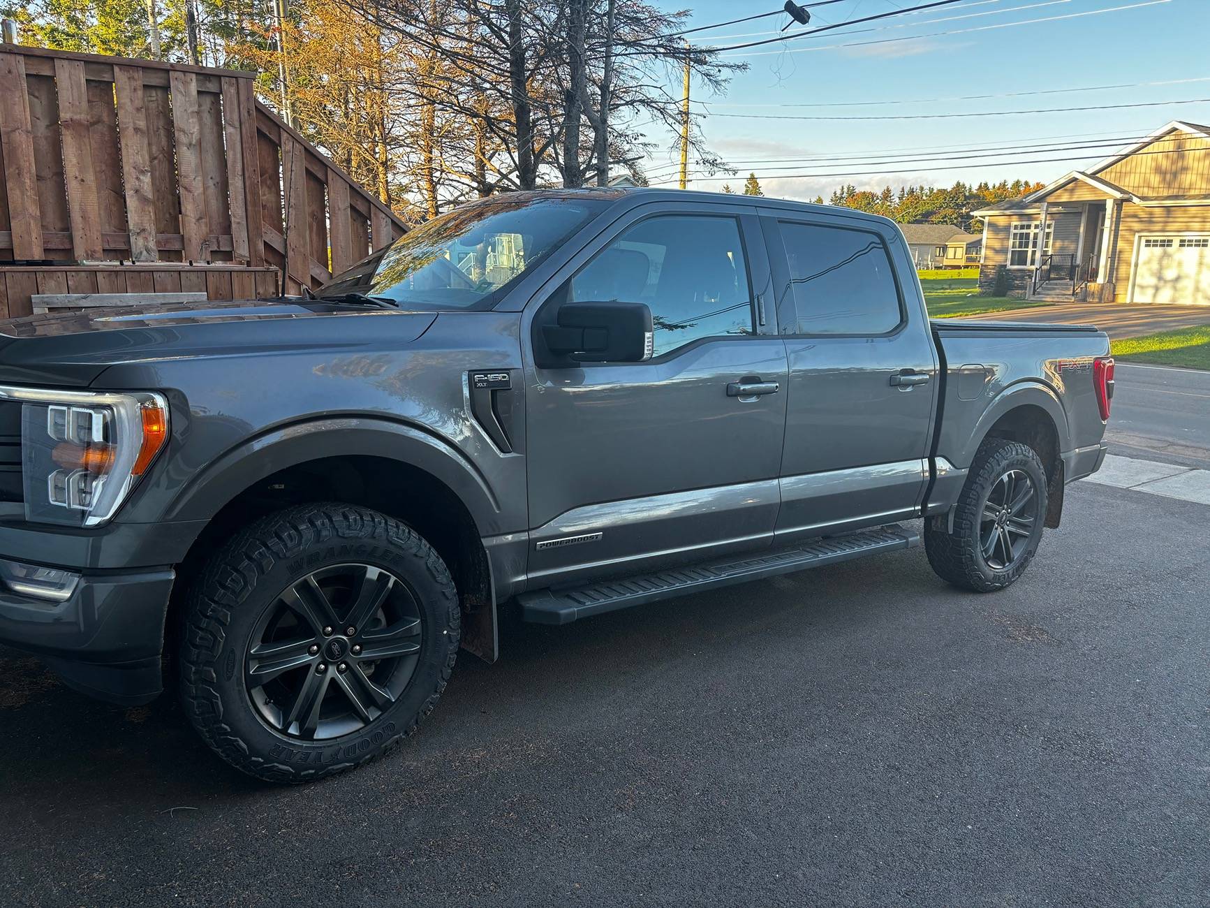 Ford F-150 Ideas on tires and leveling kit with OEM rims IMG_7696