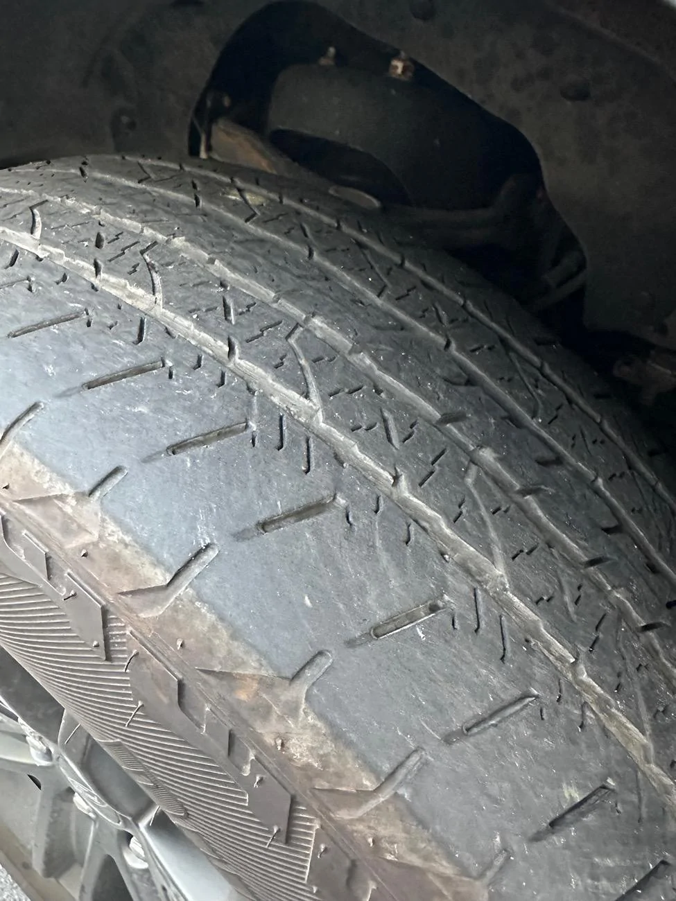 Ford F-150 Do I Need to Replace Tires? Outer Tread Wear IMG_7696