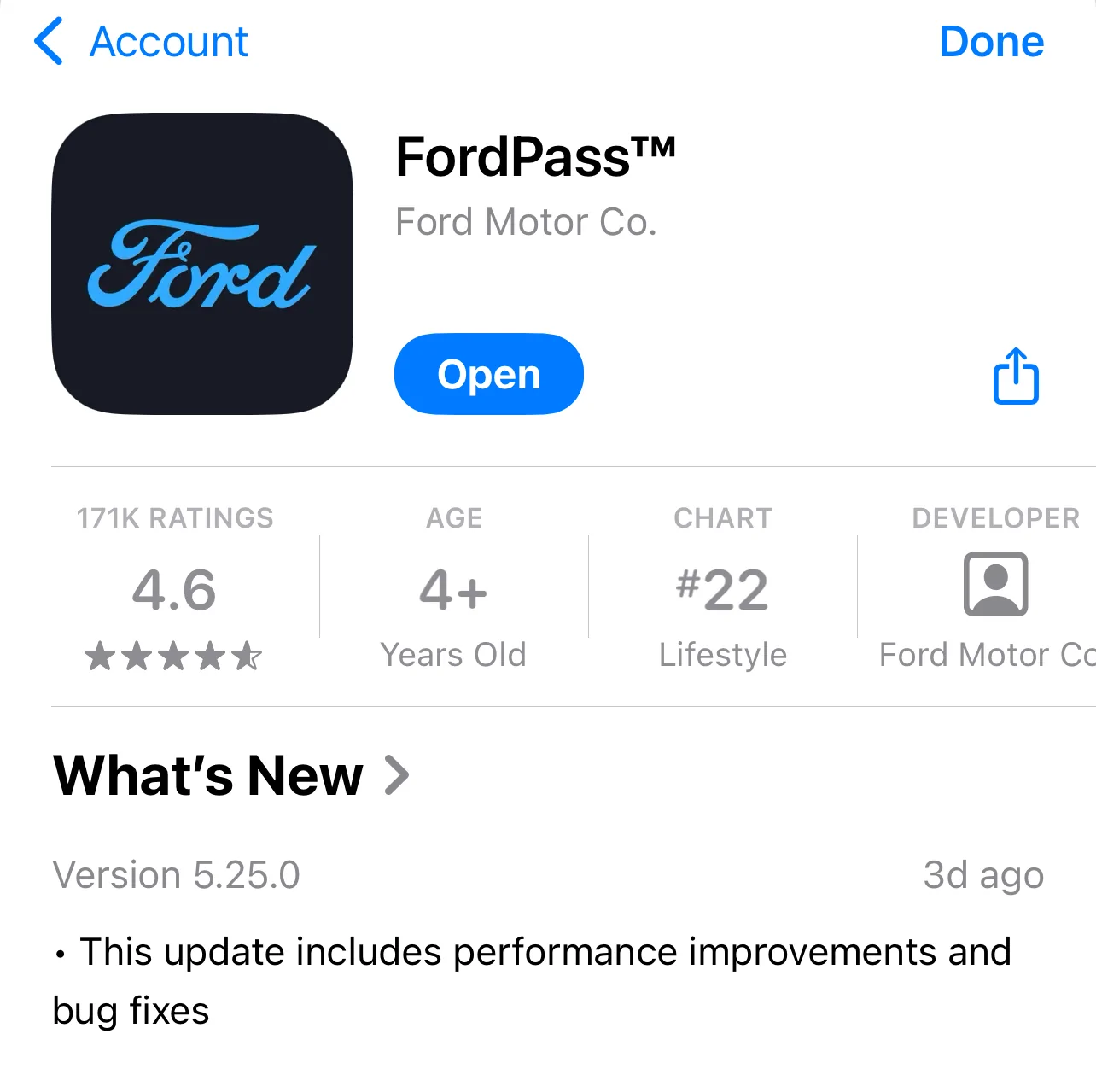 Ford F-150 Pro Power Onboard is back in FordPass 5.22.0! IMG_7953