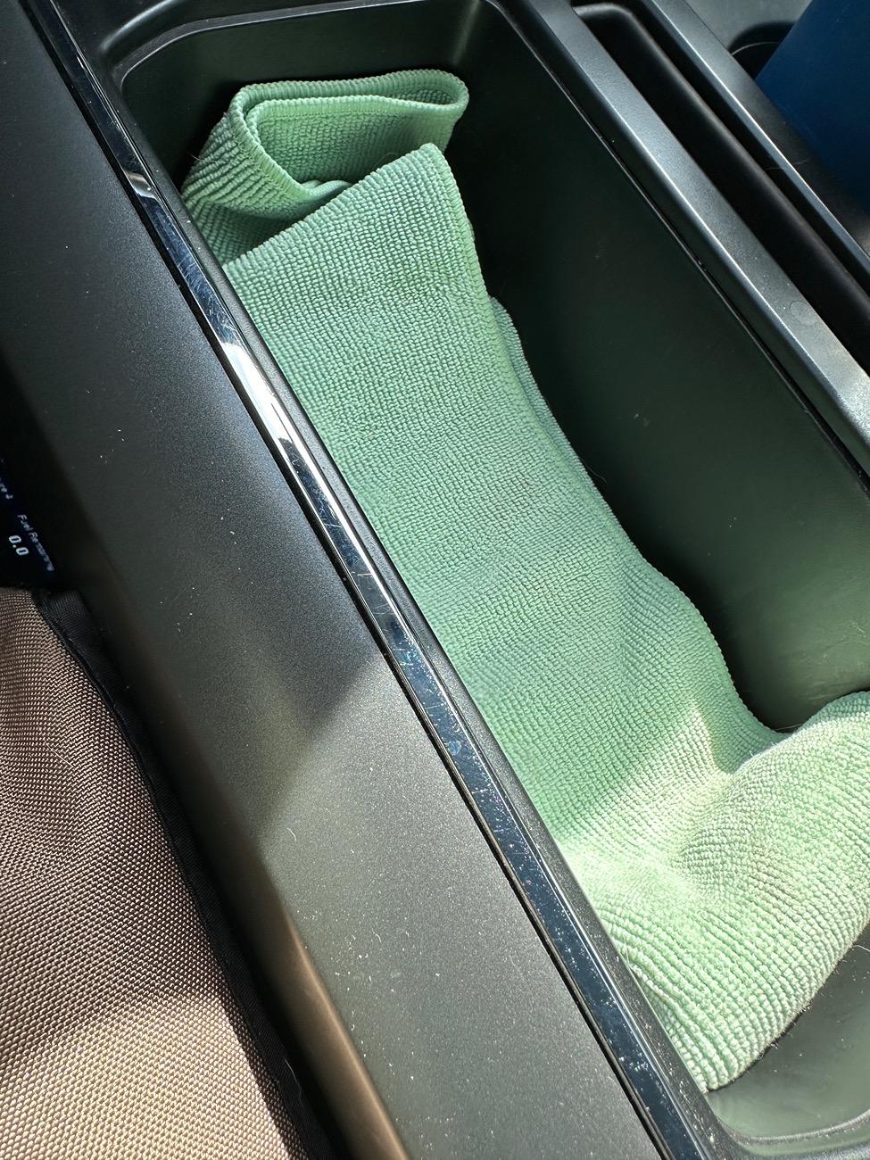 Ford F-150 How to cover up console chrome IMG_8061