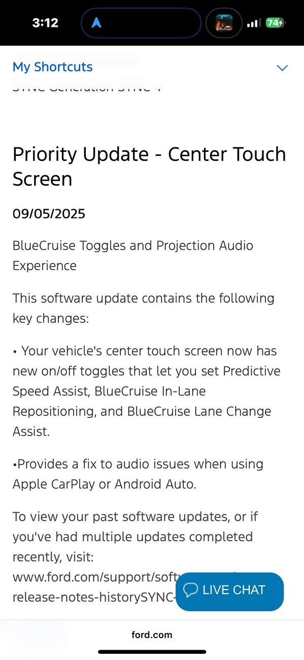 Ford F-150 Sync Bezel Diagnostics IMG_8085