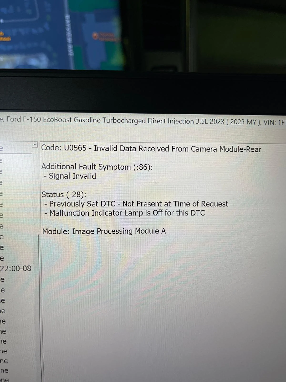 Ford F-150 3 DTCs with no check engine light! IMG_8122