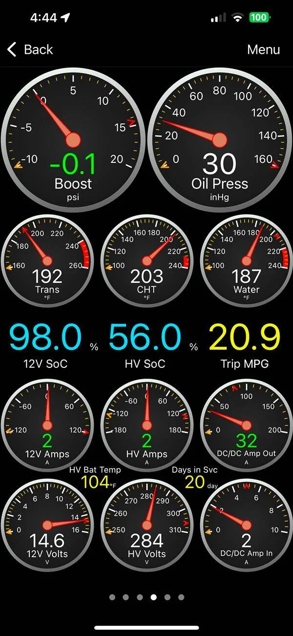 Ford F-150 98% SoC for 12V Battery IMG_8161