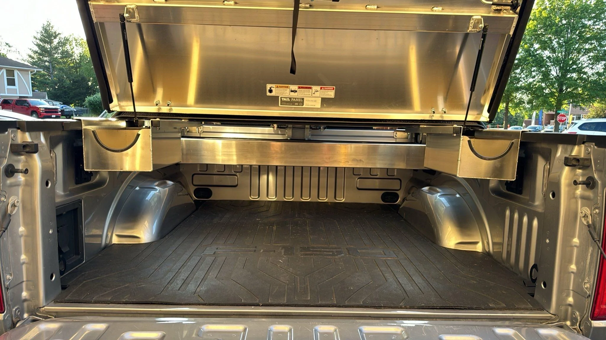 Ford F-150 Diamondback 270 tonneau cover installed IMG_8206