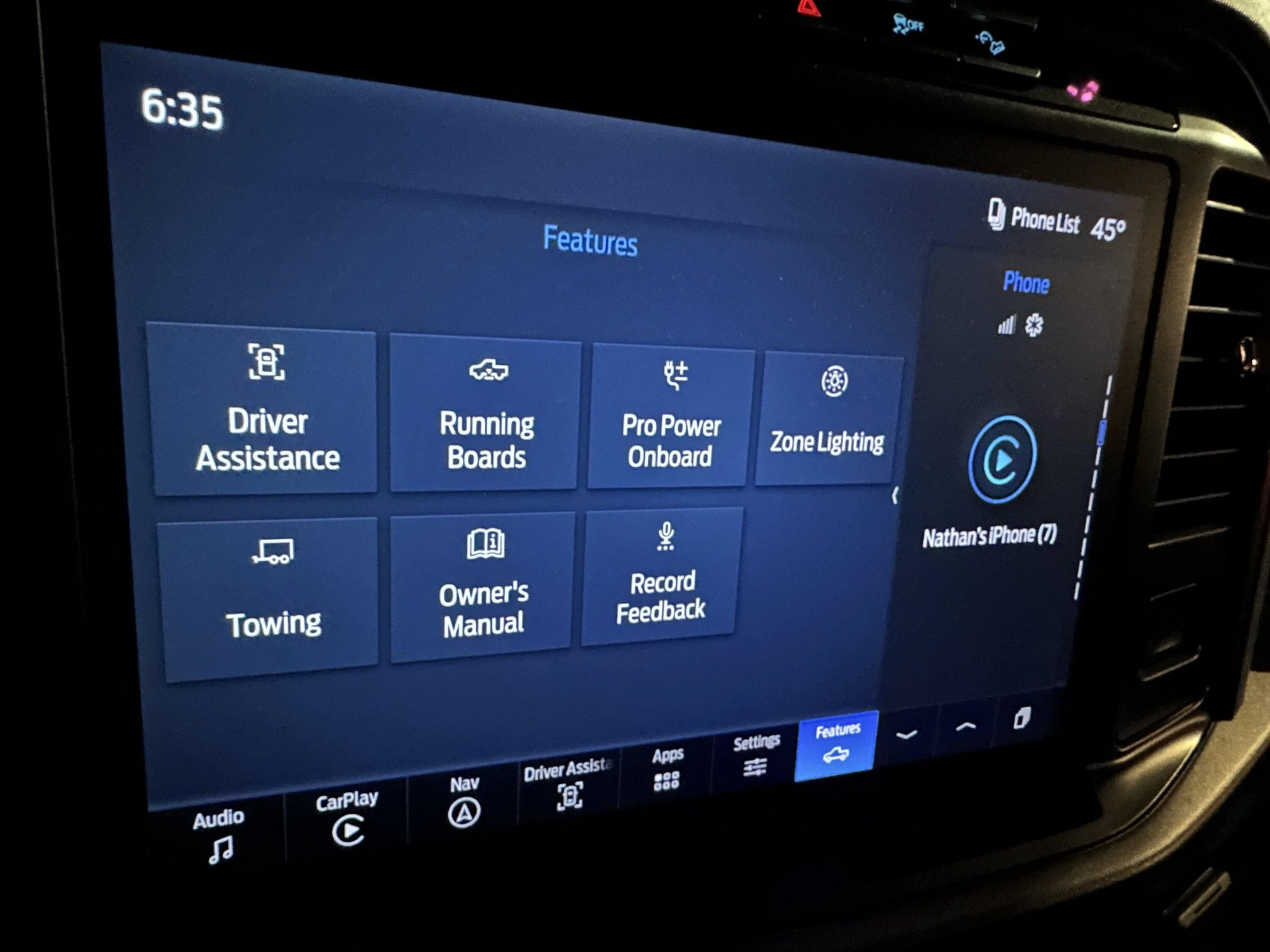 Ford F-150 Ford Power-Up 6.3.0  SYNC version 23291 IMG_8321