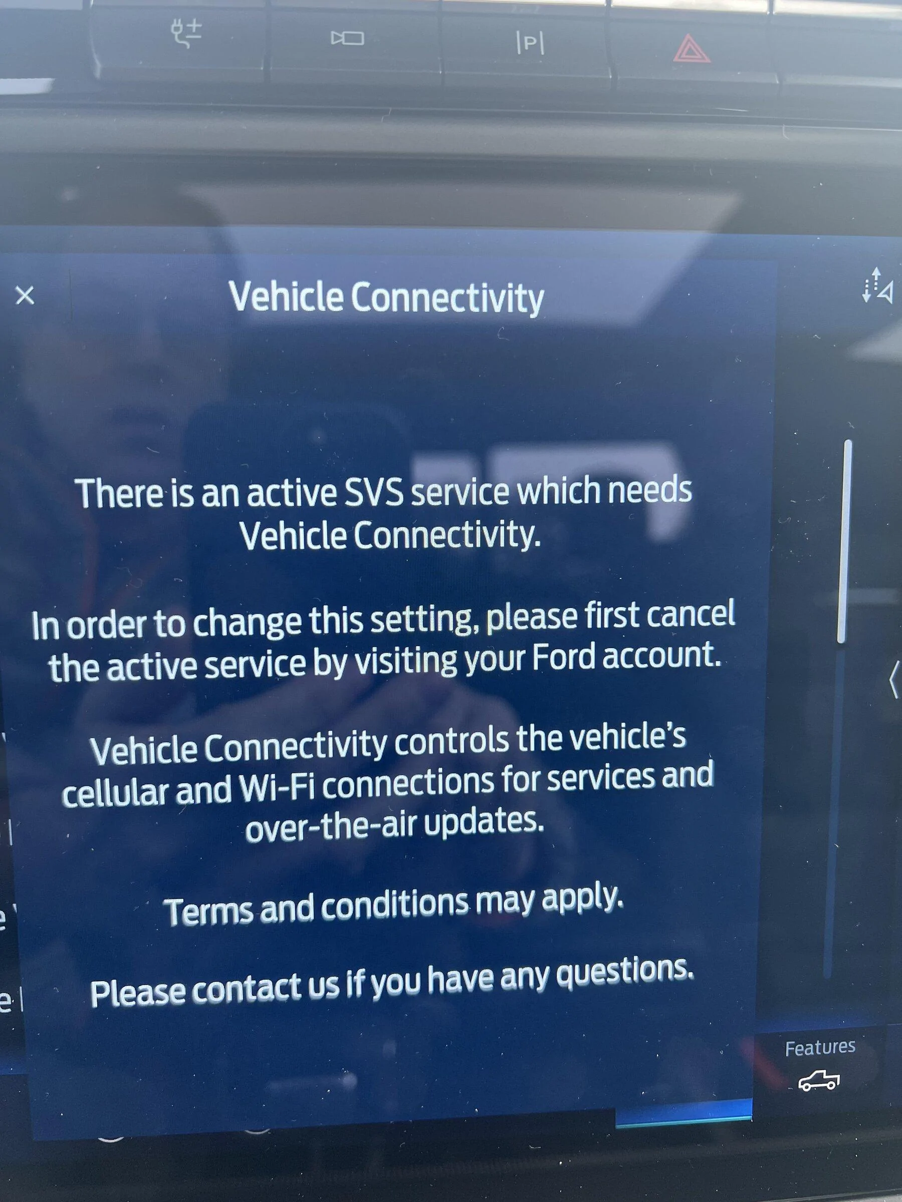 Ford F-150 Sync 4 active SVS service error message IMG_8515[1]