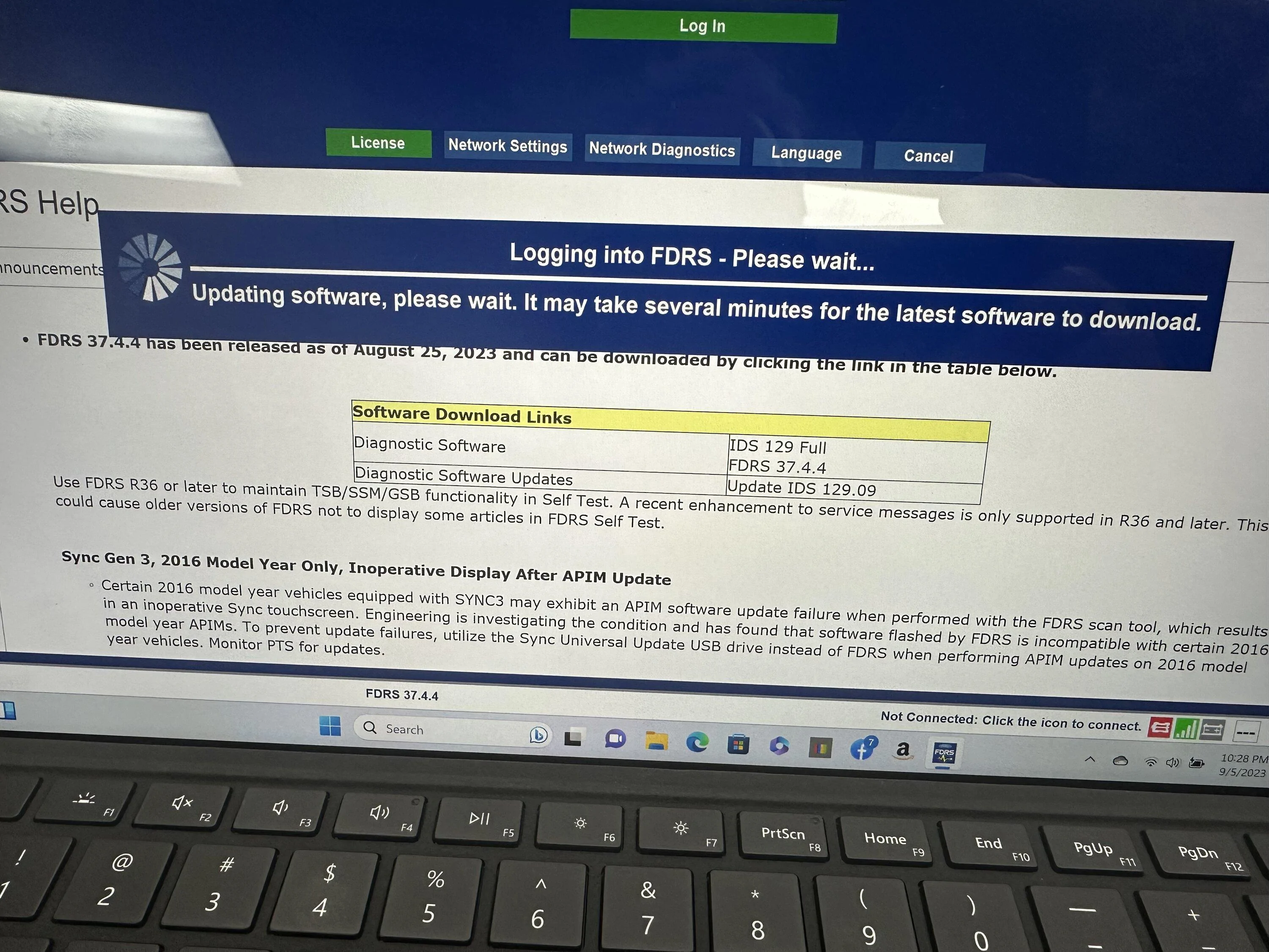 Ford F-150 ECU module programming guide using FDRS IMG_8550