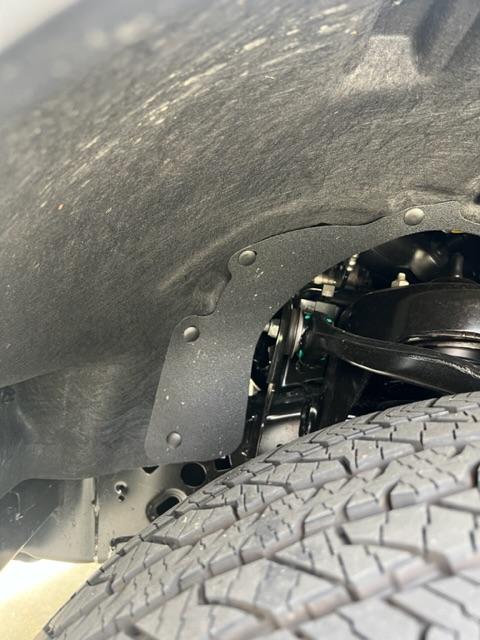 Ford F-150 Why is Ford cutting the OEM wheel well liners. IMG_8876