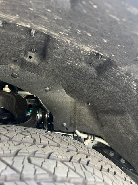 Ford F-150 Why is Ford cutting the OEM wheel well liners. IMG_8877