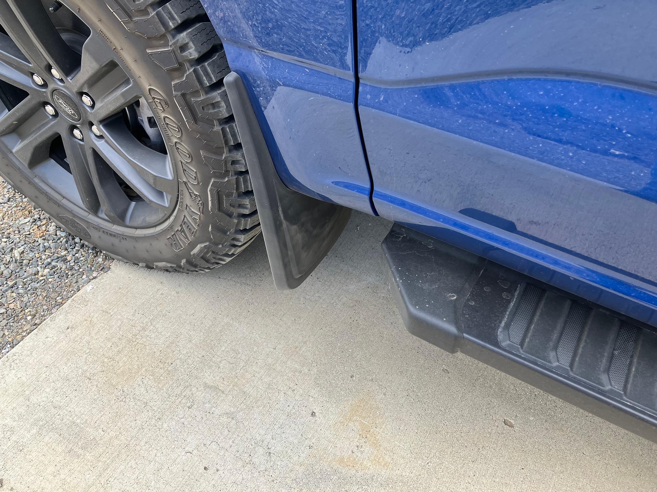 Ford F-150 Factory mudflaps - whistling? IMG_9014