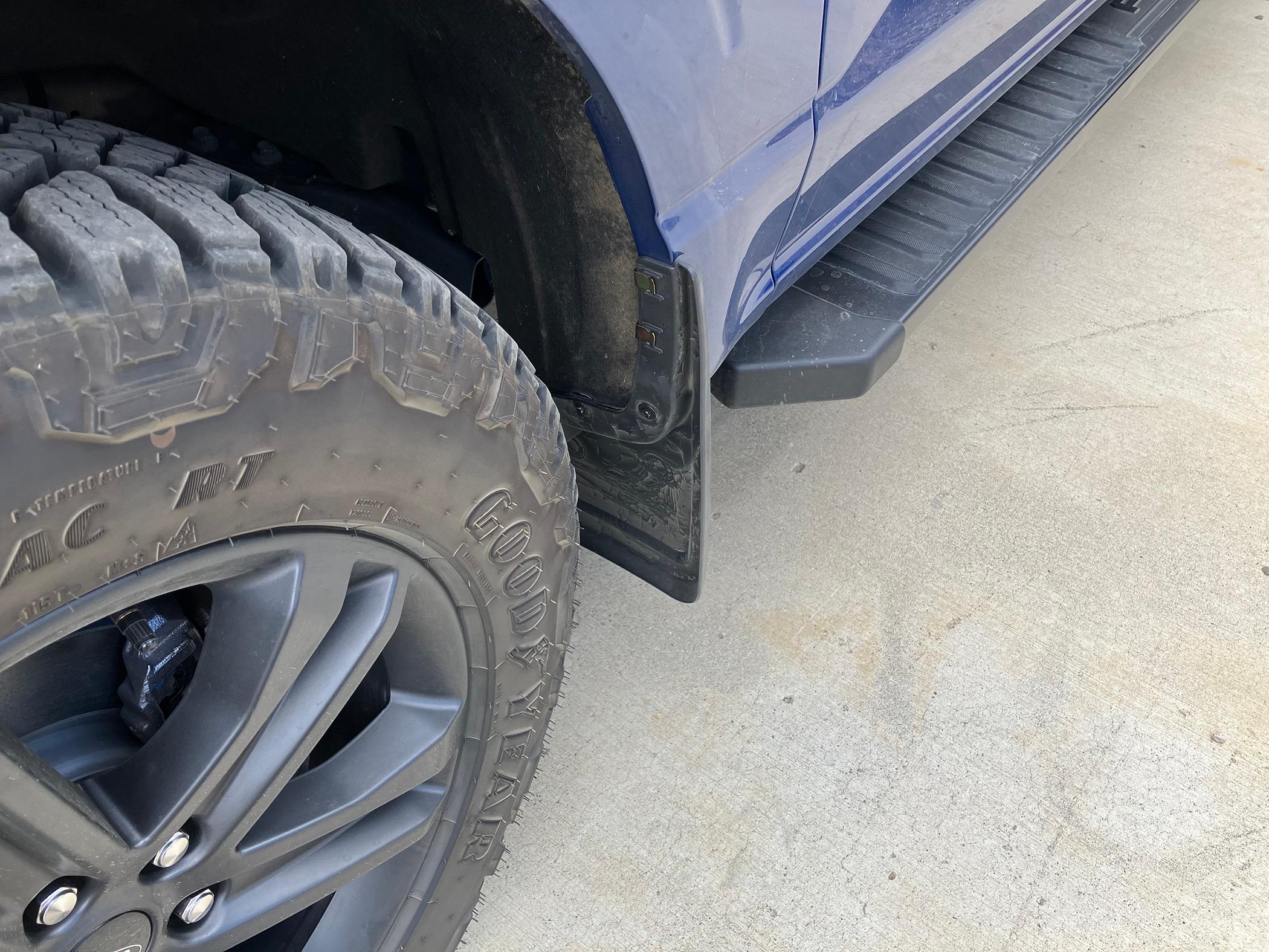 Ford F-150 Factory mudflaps - whistling? IMG_9015