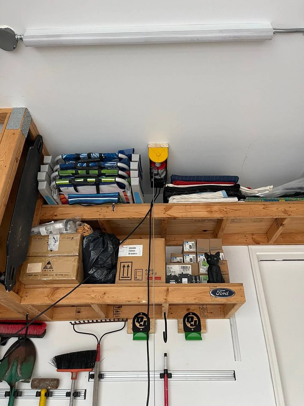 Ford F-150 QuickJack 7000TLX setup, rolling and hanging! IMG_9032