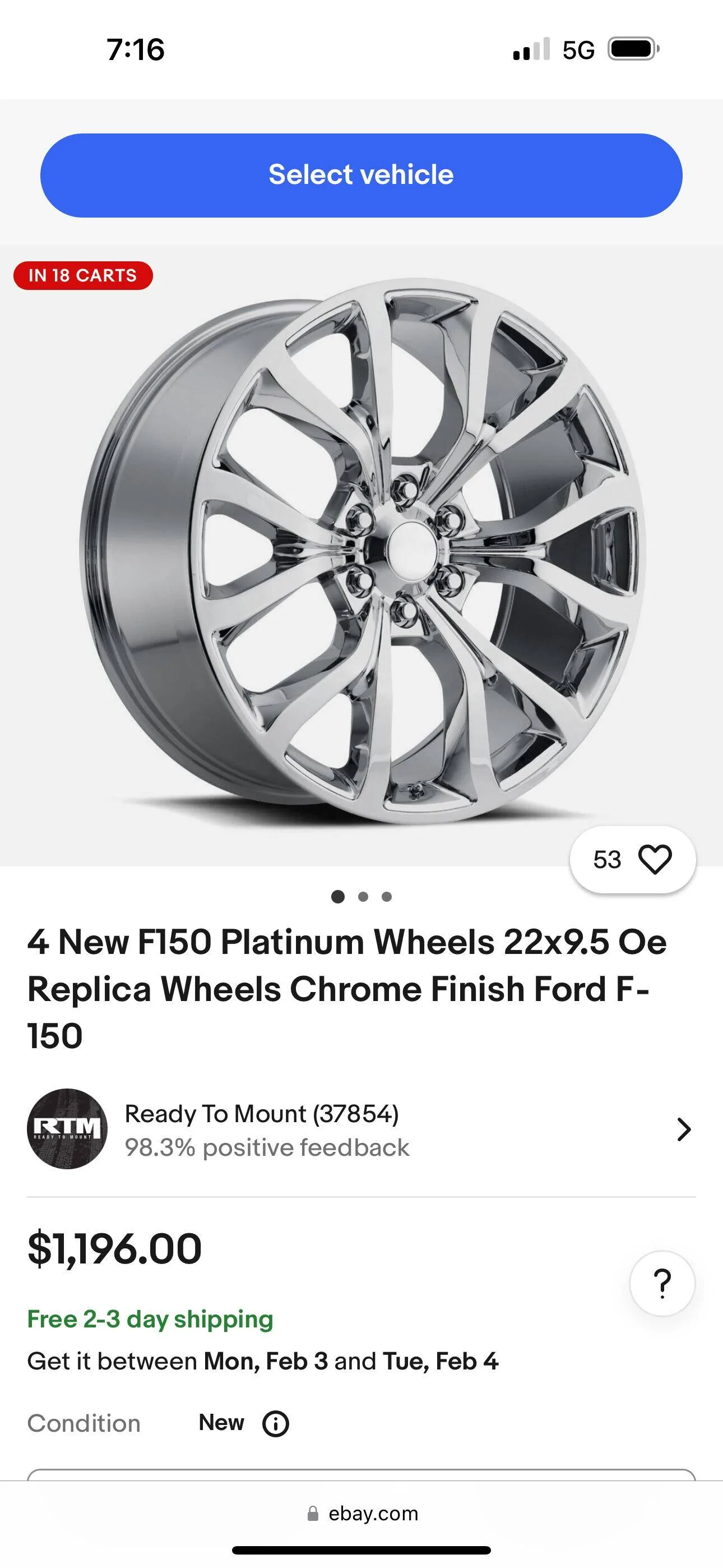 Ford F-150 Does anyone have these replica wheels? IMG_9124