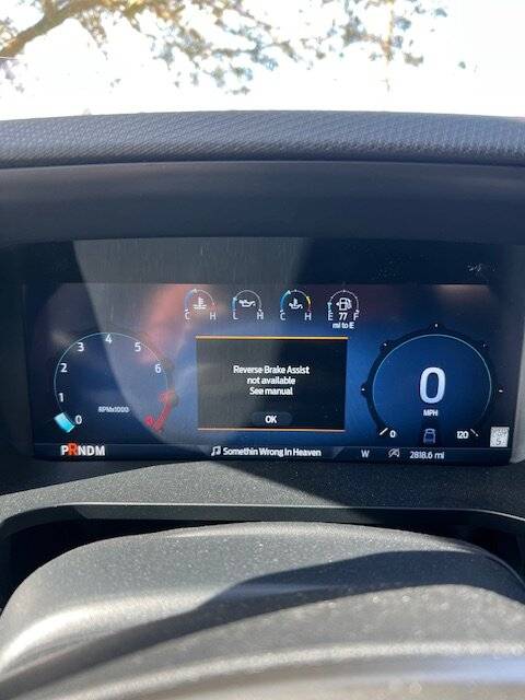 Ford F-150 2024 F150 XLT - 360 view / co-pilot / side view mirror camera ISSUE / GLITCH IMG_9201