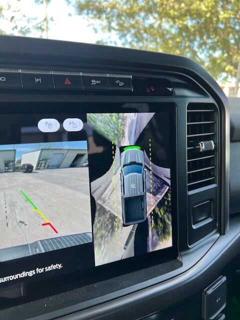 Ford F-150 2024 F150 XLT - 360 view / co-pilot / side view mirror camera ISSUE / GLITCH IMG_9204