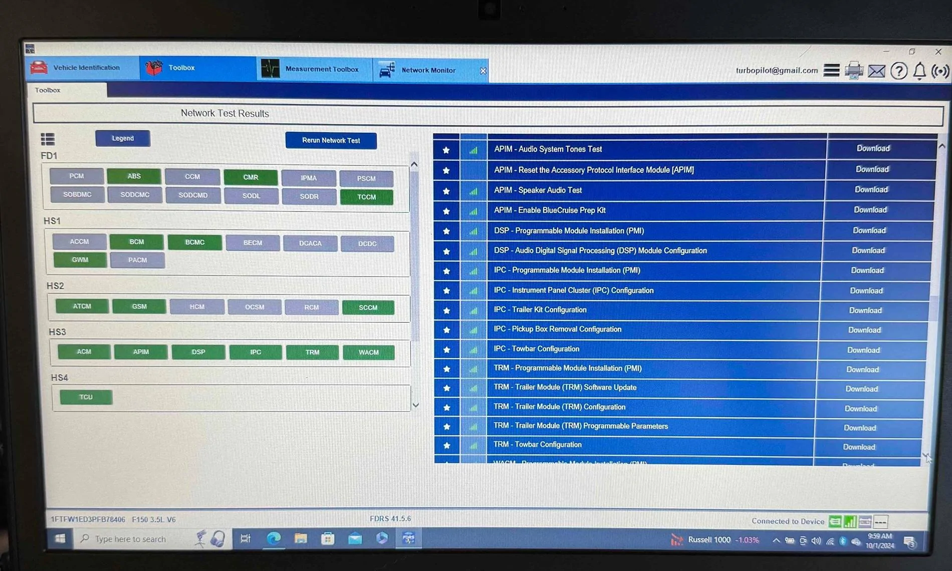 Ford F-150 FDRS Update - Why Do I Now Have 221 Downloads? IMG_9307