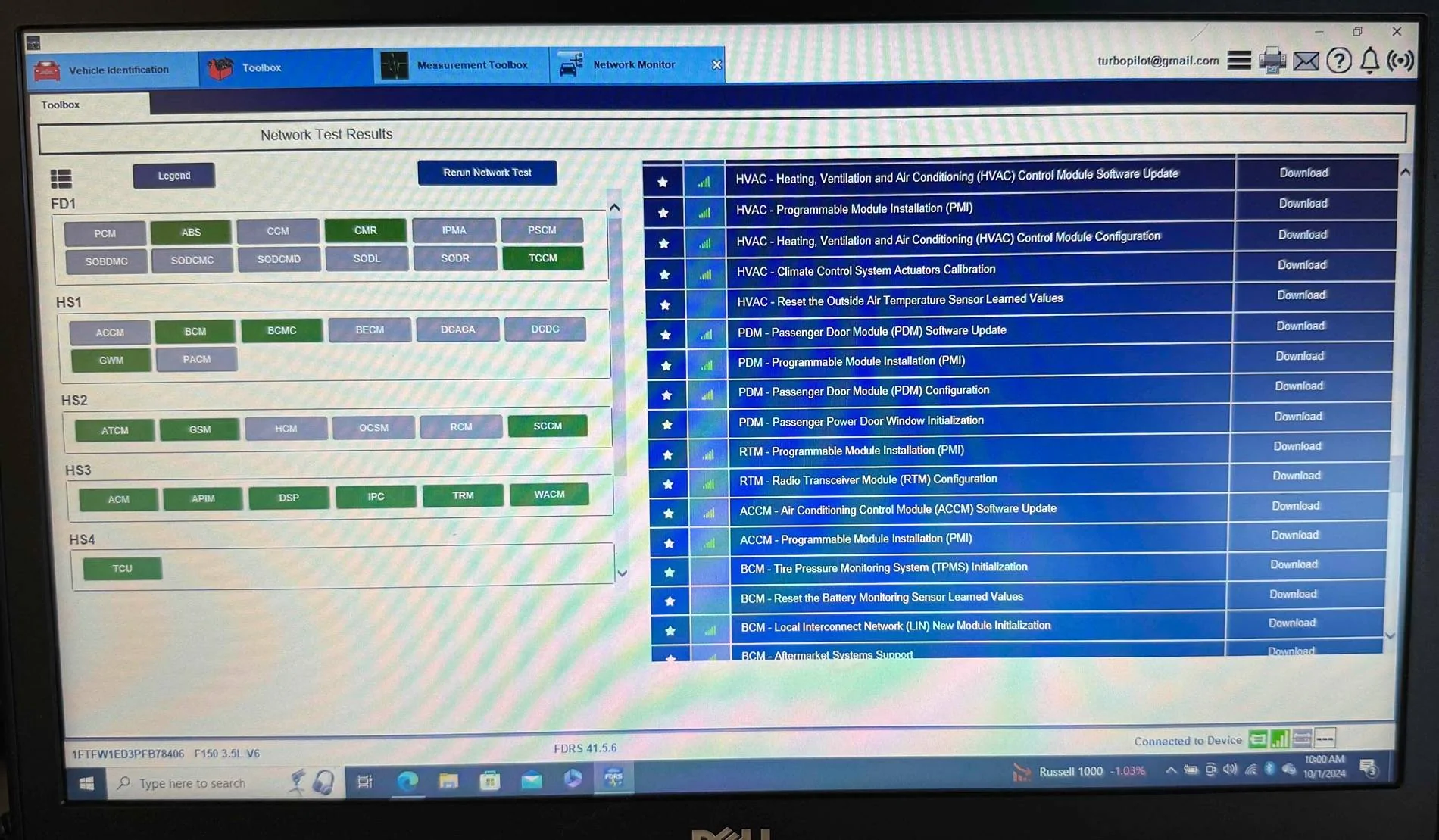 Ford F-150 FDRS Update - Why Do I Now Have 221 Downloads? IMG_9309