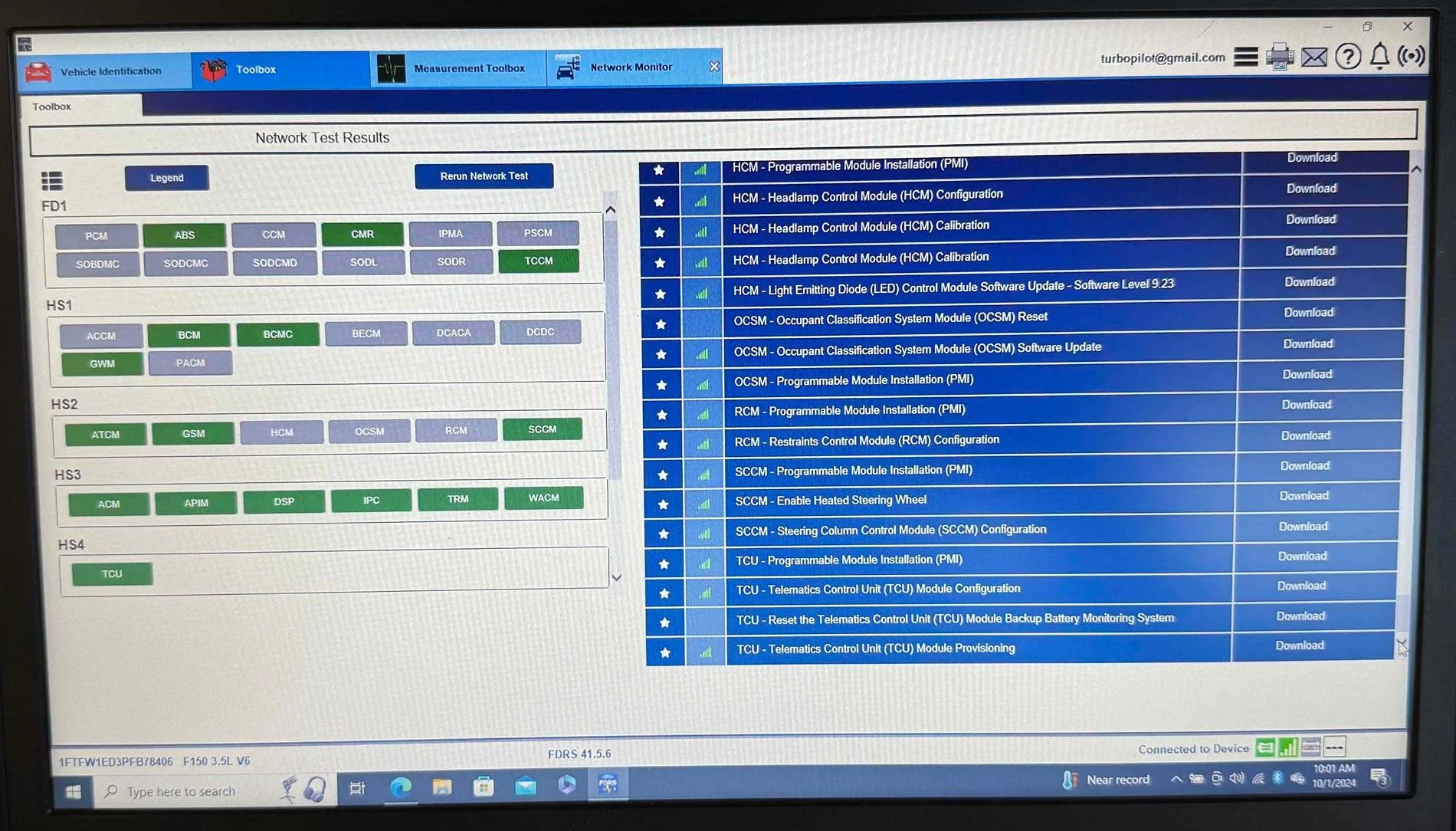 Ford F-150 FDRS Update - Why Do I Now Have 221 Downloads? IMG_9313