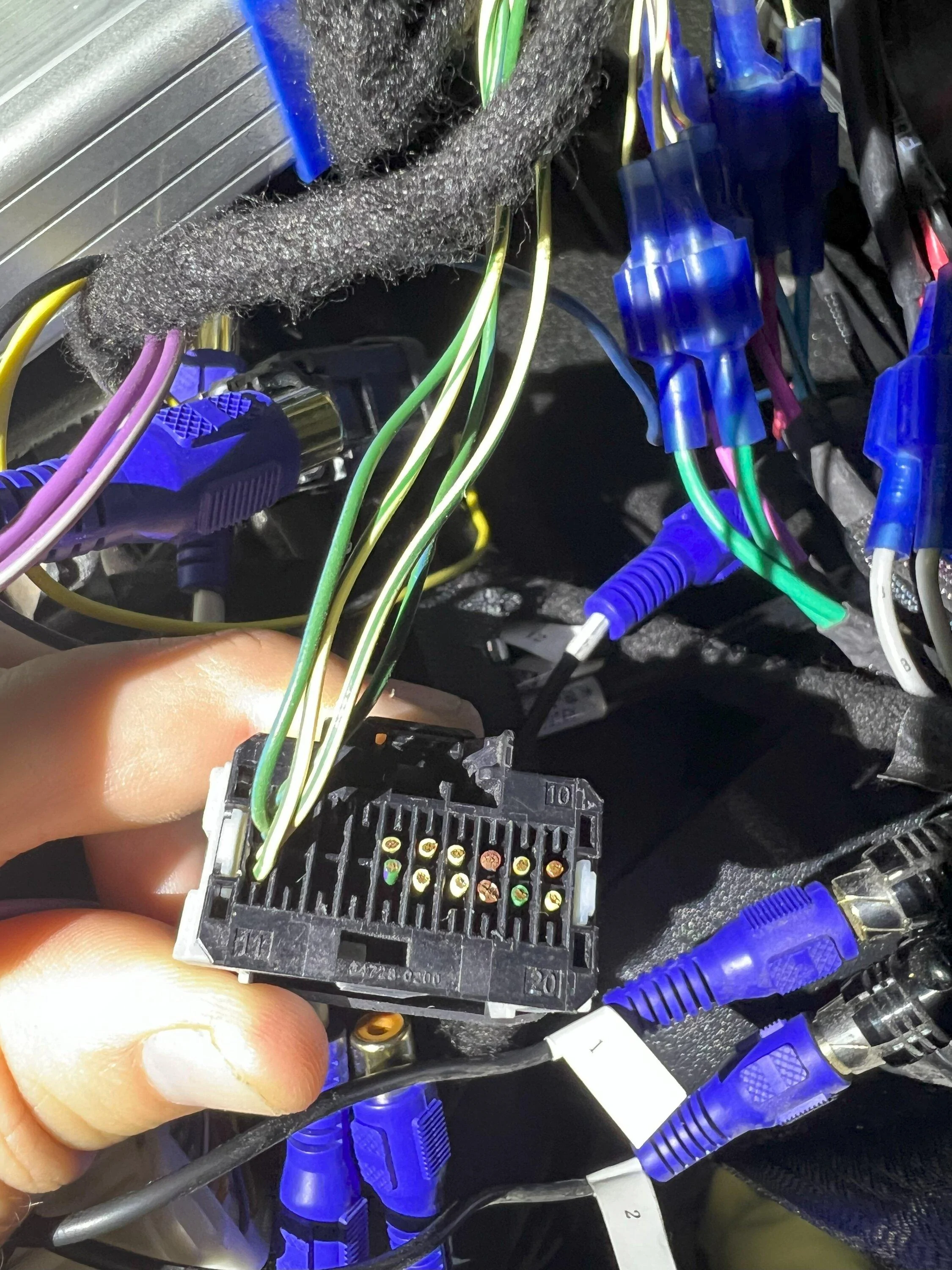 Ford F-150 Used Truck Stereo Hack Job IMG_9355