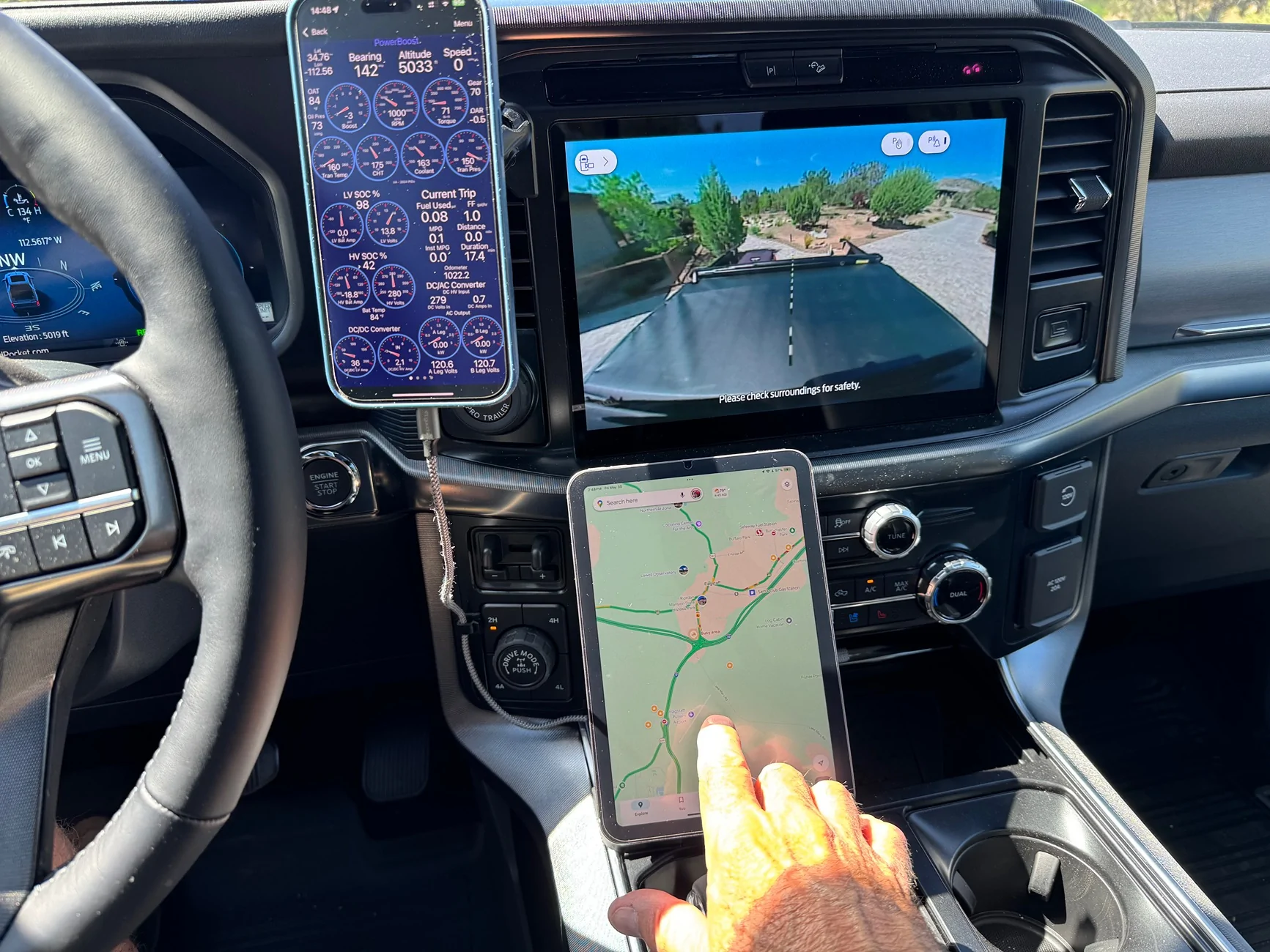 Ford F-150 Best interior cell phone holder? IMG_9382