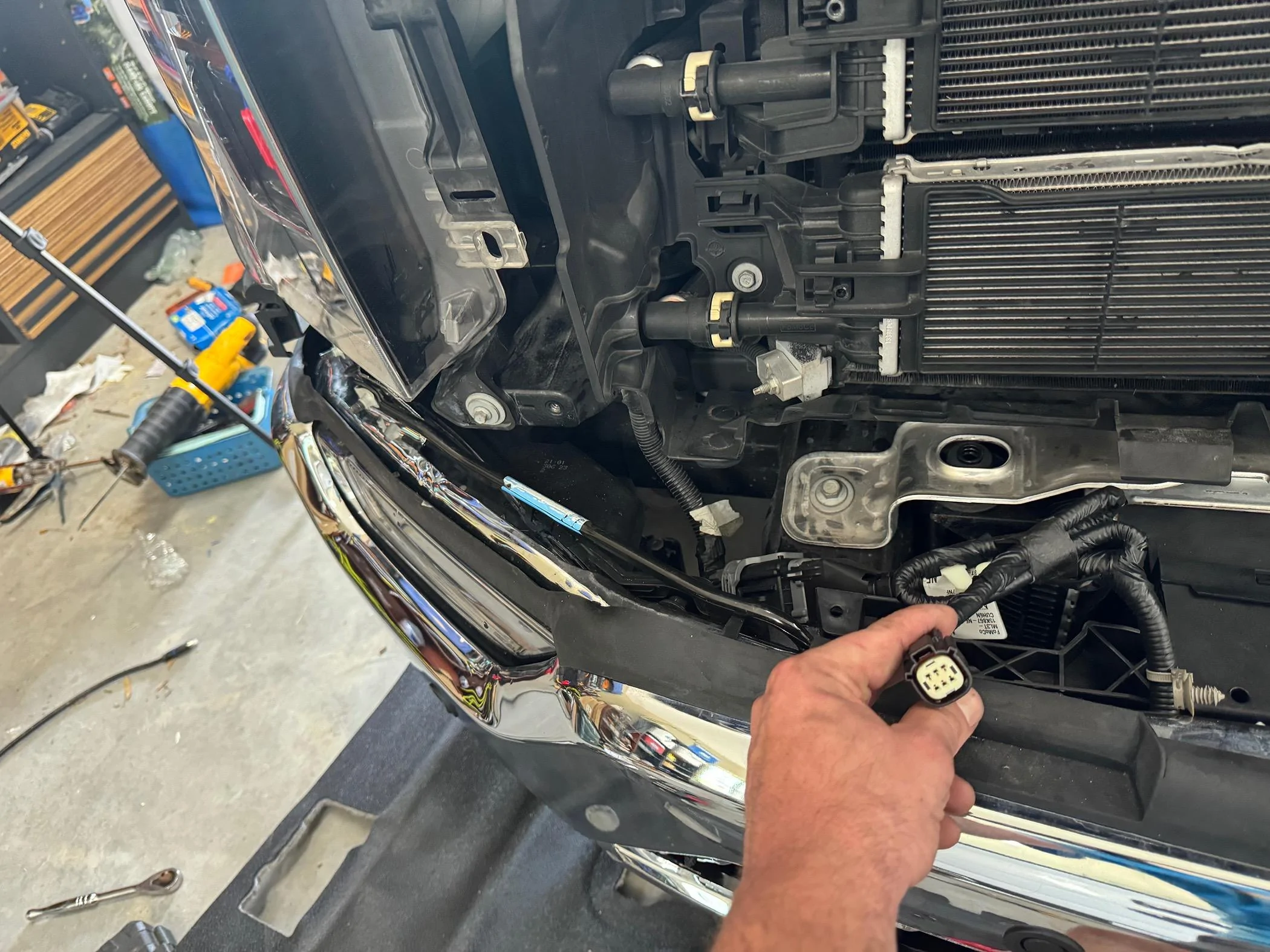 Ford F-150 Adding Forward Sensing System - 2021 King Ranch w/601A IMG_9448