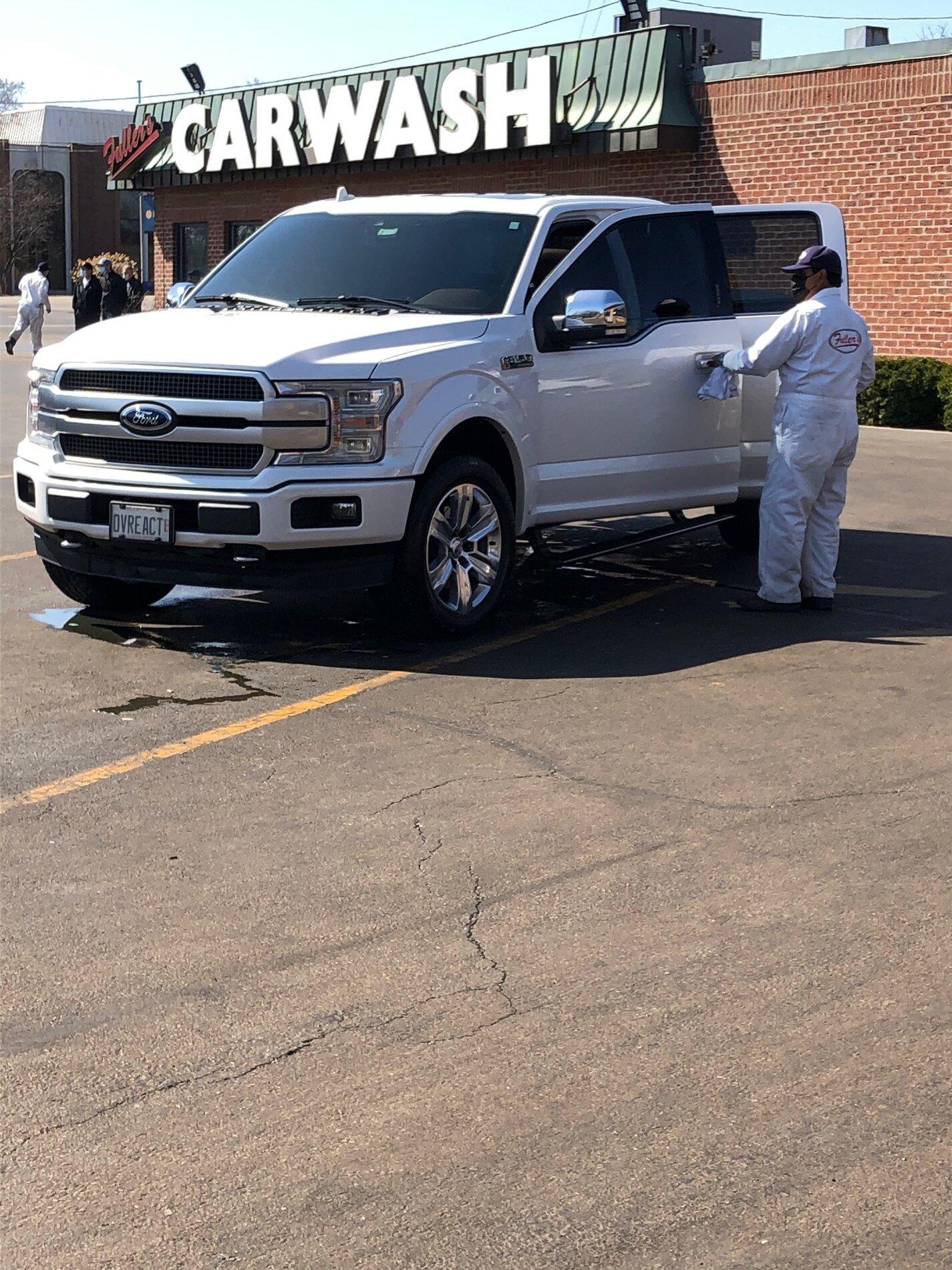 Ford F-150 Going through a car wash IMG_9470
