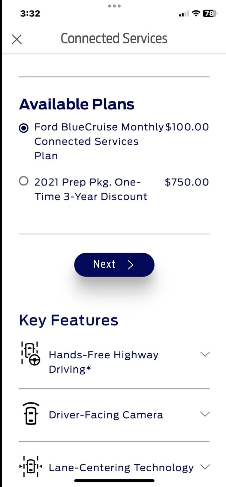 Ford F-150 Ford Blue Cruise expiration email IMG_9504
