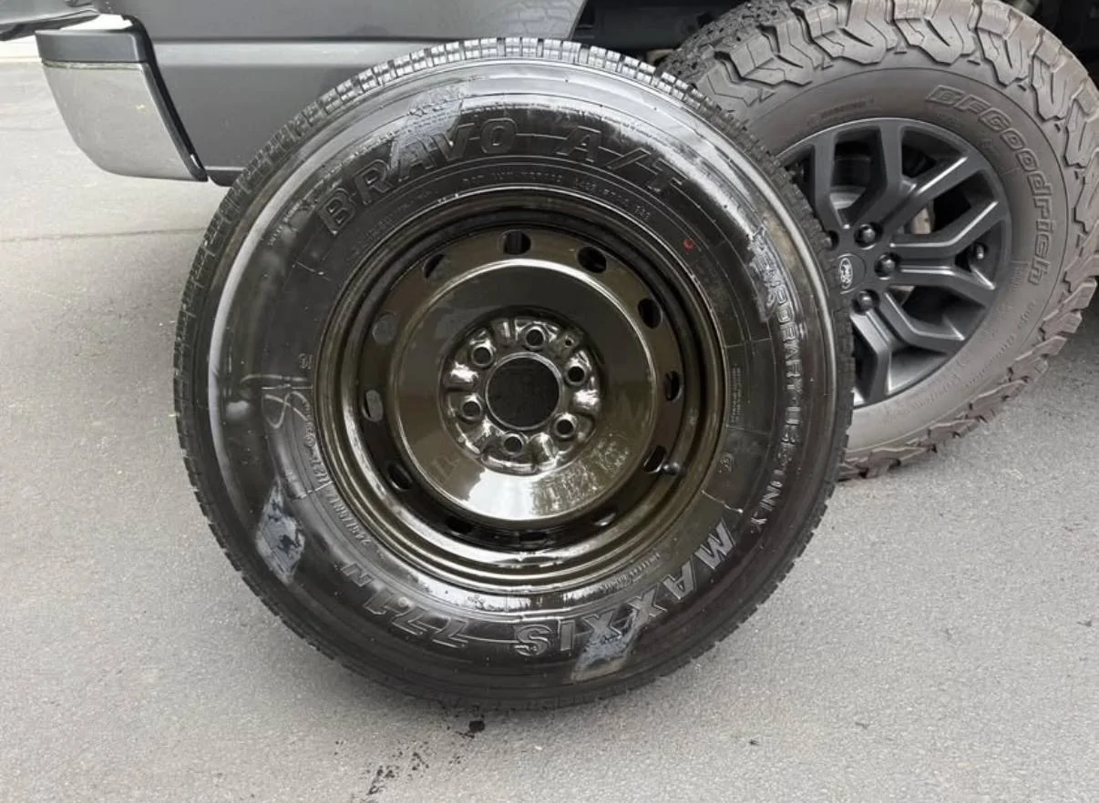 Ford F-150 New 2024 spare tire IMG_9560