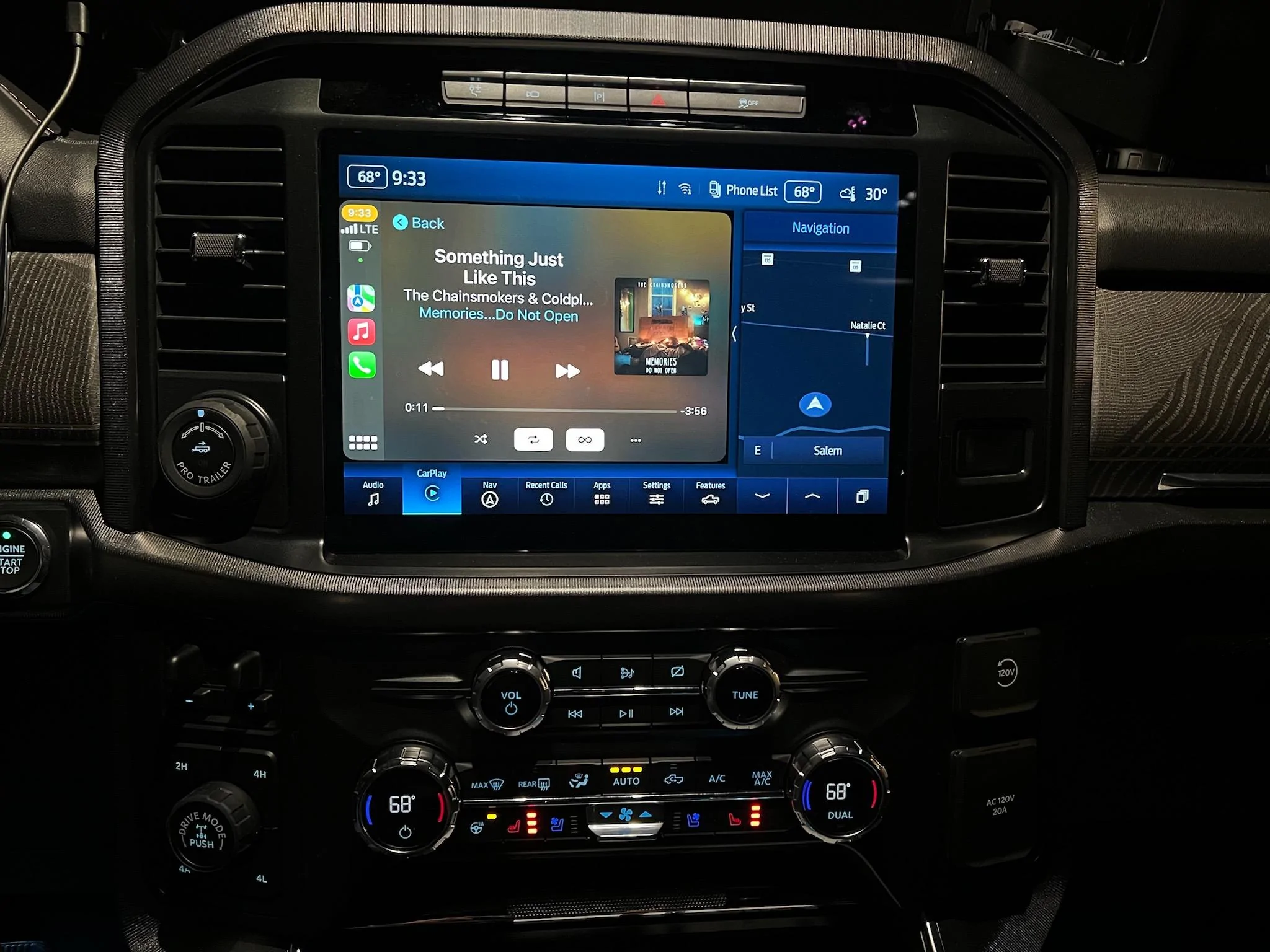 Ford F-150 2022 MISSING FEATURES: Ambient Lighting & Differences In DEATC between 2021 and 2022 F-150s? IMG_9628