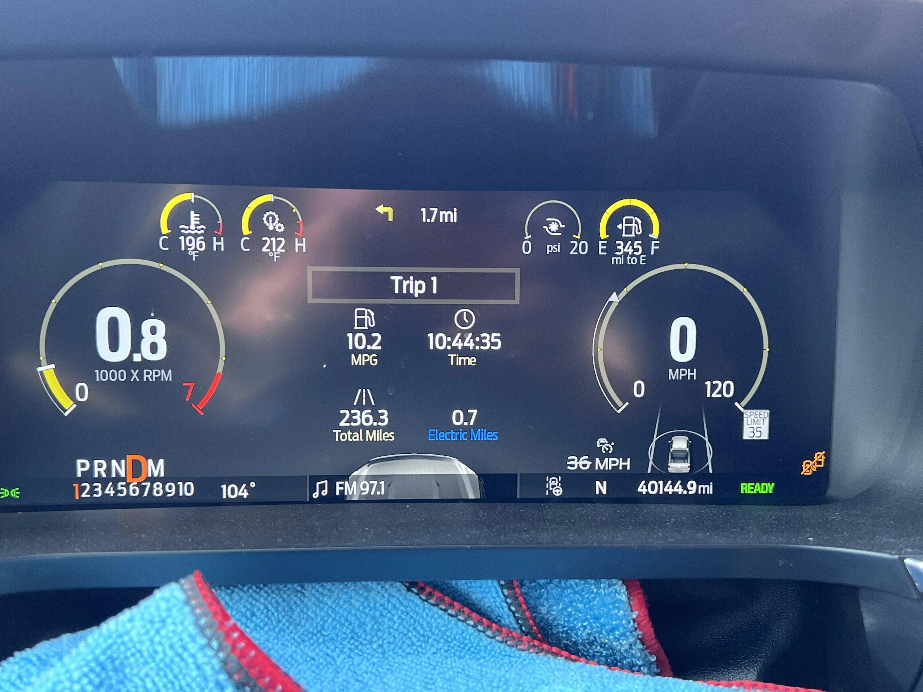 Ford F-150 Mileage while pulling camper IMG_9675