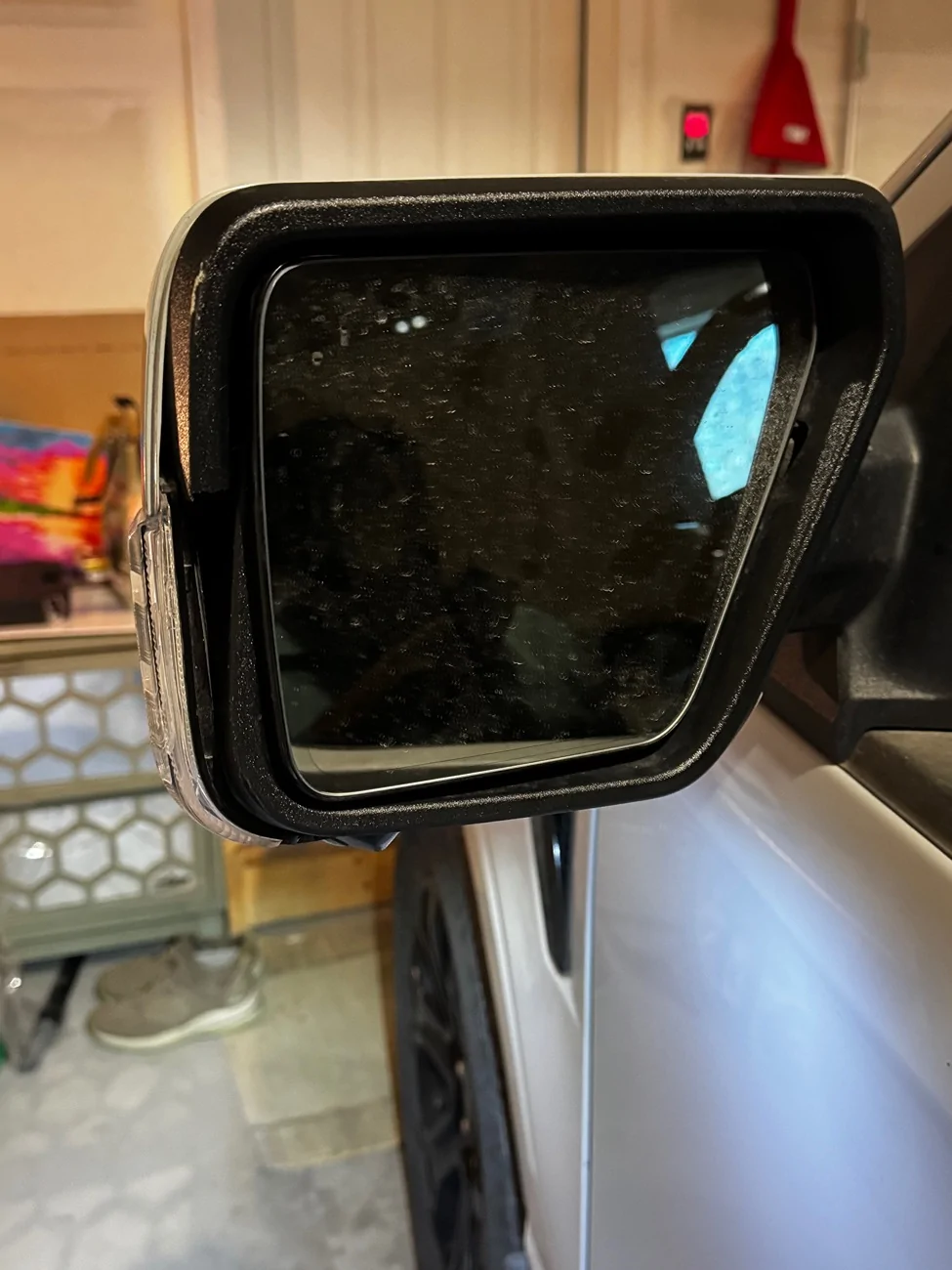 Ford F-150 Mirror trim damaged IMG_9715