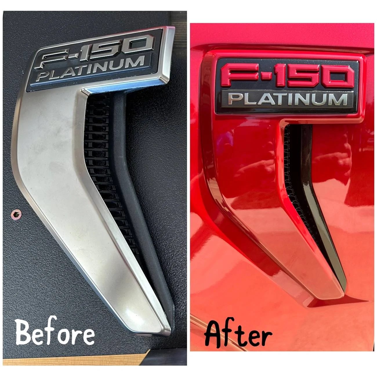 Ford F-150 Color matched fender vents IMG_9969