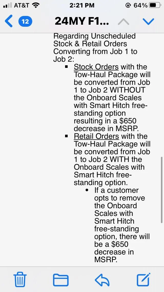 Ford F-150 Ford Converting Order to Job 2 IMG_9970