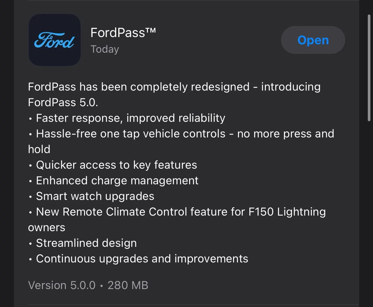 Ford F-150 New FordPass App IMG_AABA080E3C22-1