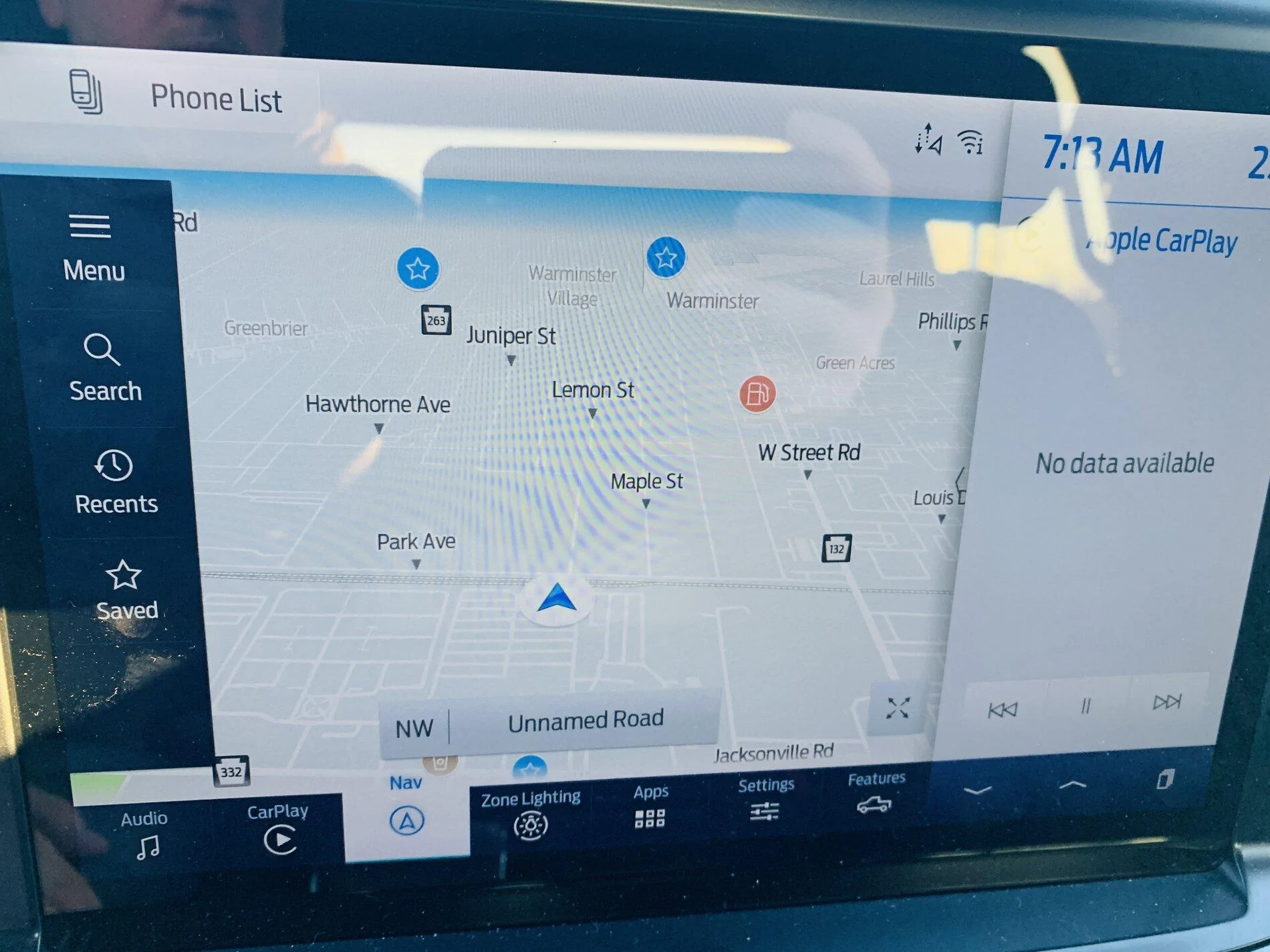 Ford F-150 Sync 4 w/ CarPlay - "No Data Available" IMG_E1216