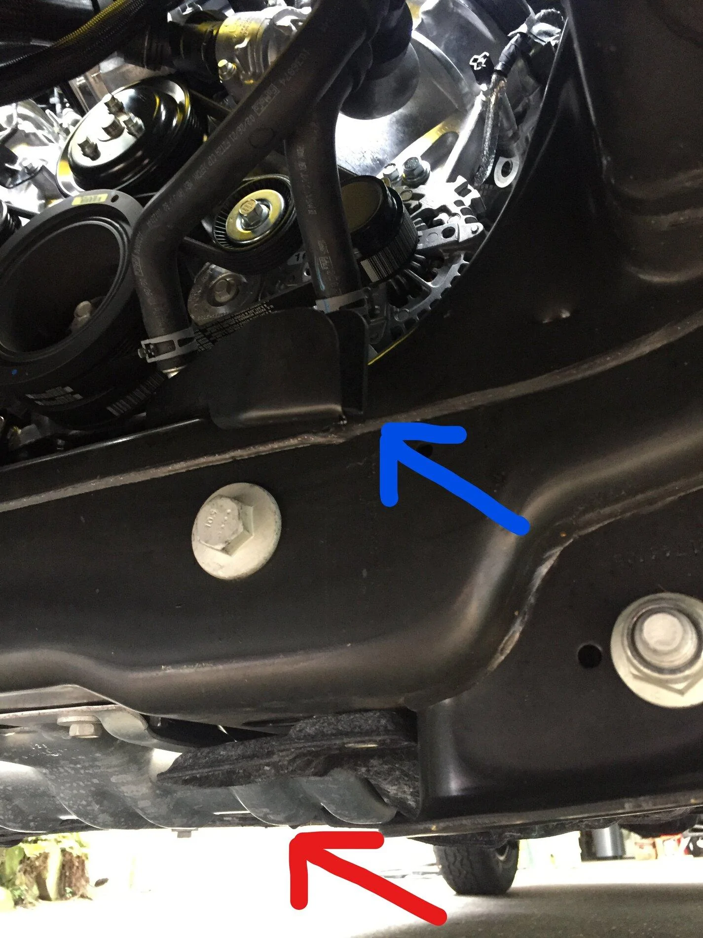 Ford F-150 Oil Filter drain tray? InkedIMG_0290_LI