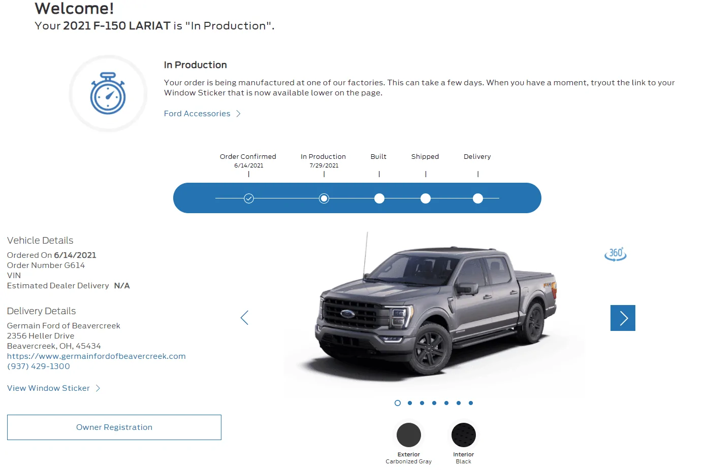 Ford F-150 8/2 Build Week InProduction
