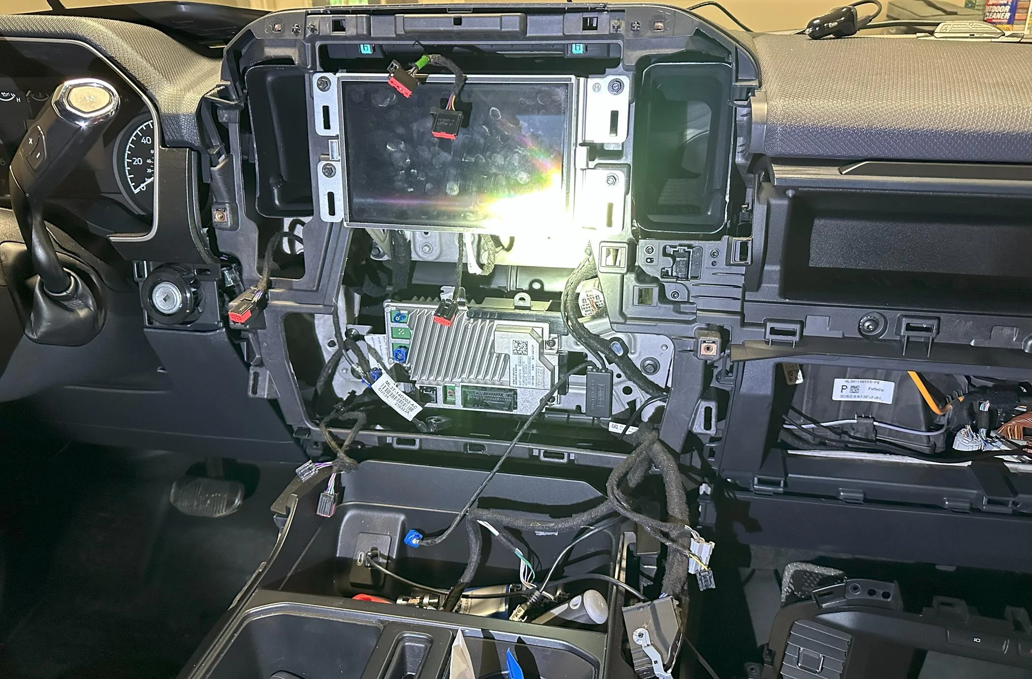 Ford F-150 12” Sync upgrade with 8” APIM install