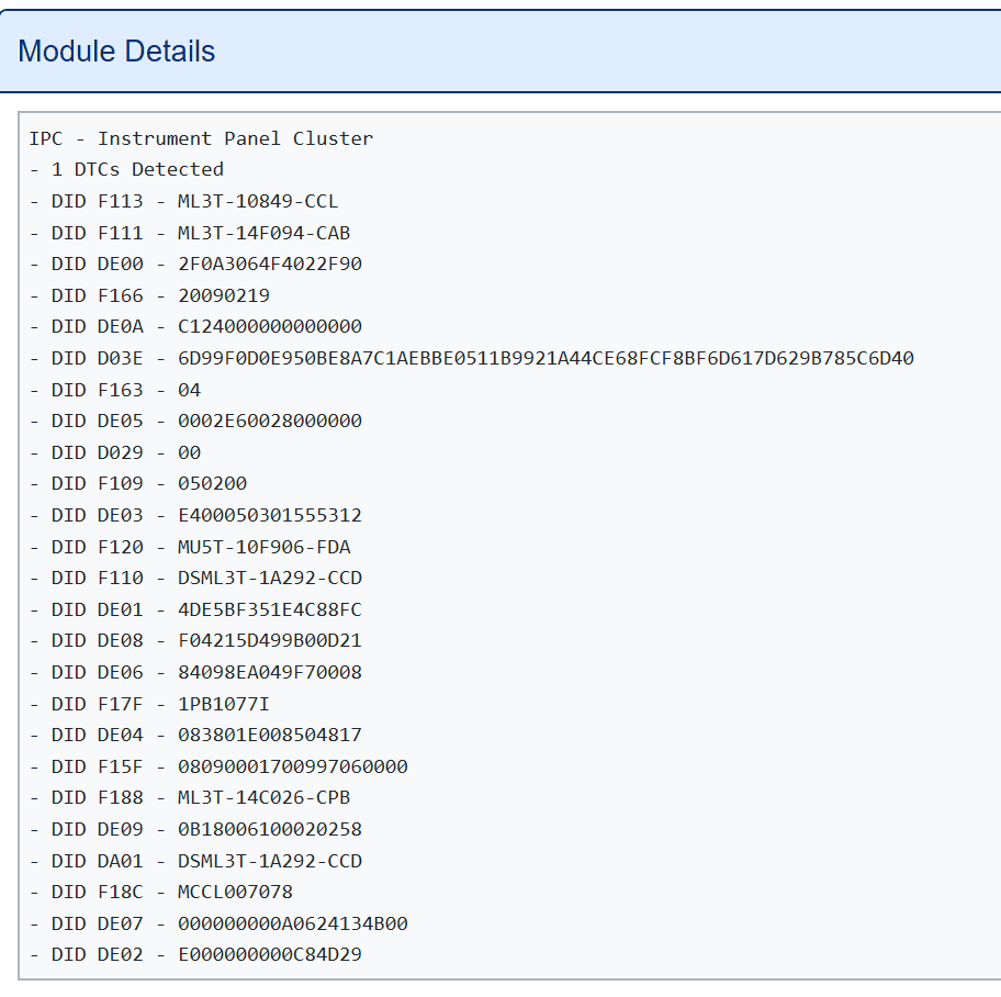 Ford F-150 ECU module programming guide using FDRS ipcmodules