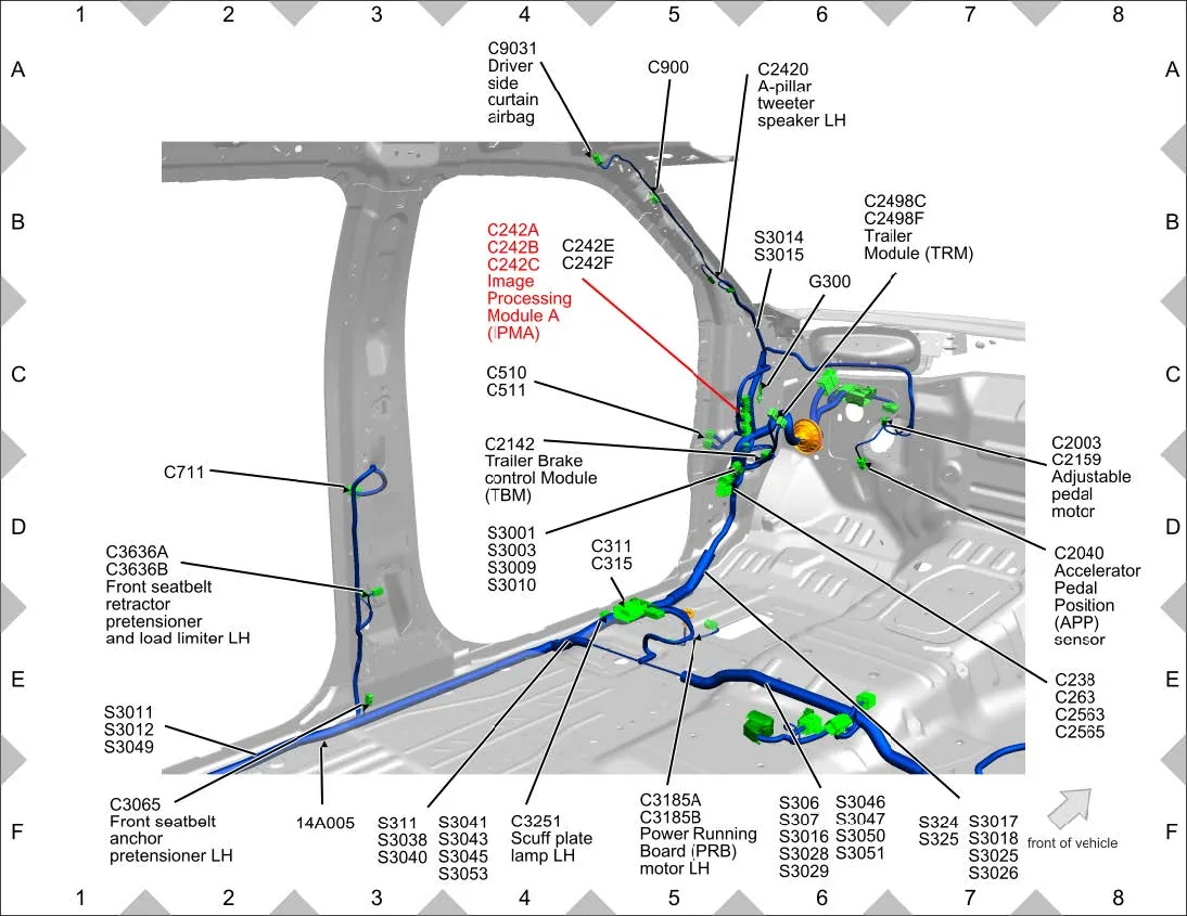 Ford F-150 Sensor faults on first drive IPMA