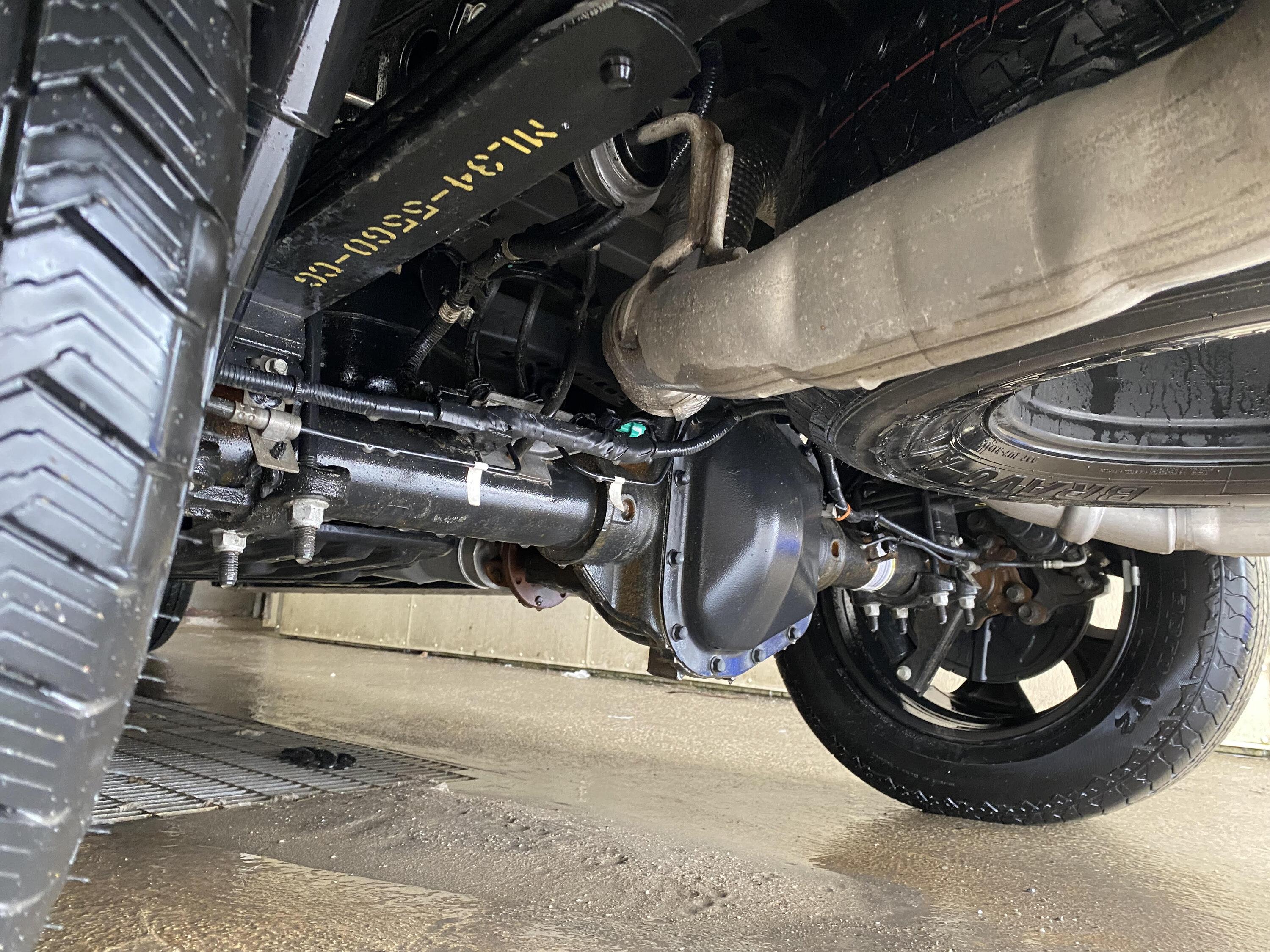 Ford F-150 Swapping the Lariat rear bumper for the Tremor rear bumper JP03