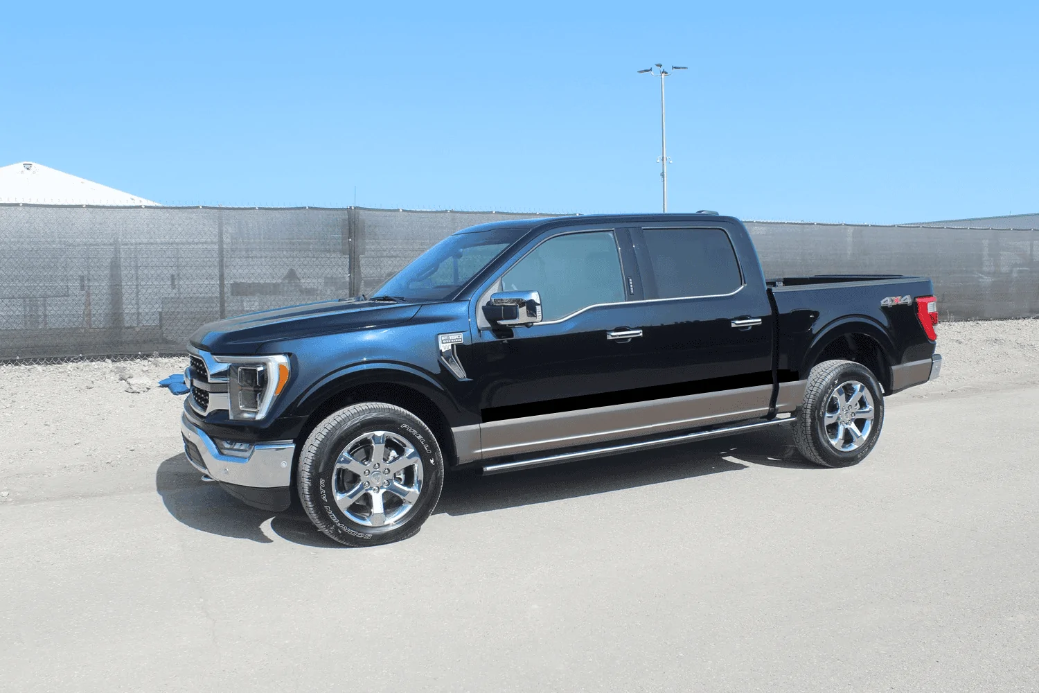 Ford F-150 King Ranch Color-Keyed Fender Trim KRCorrect1