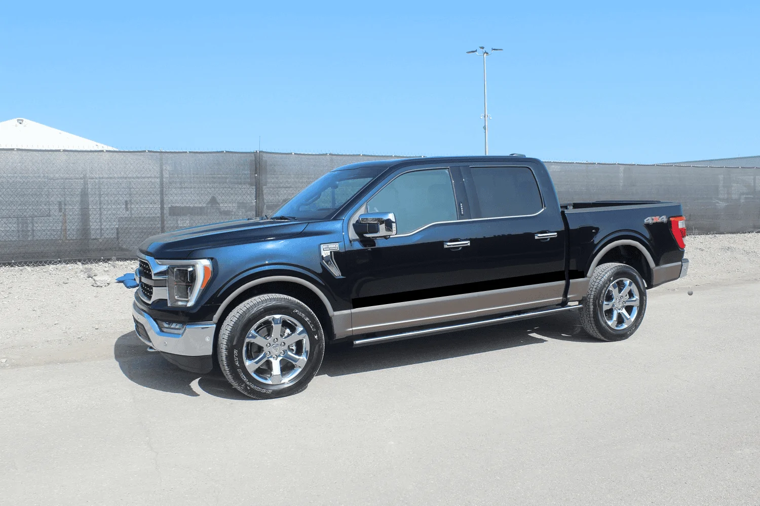 Ford F-150 King Ranch Color-Keyed Fender Trim KRCorrect3