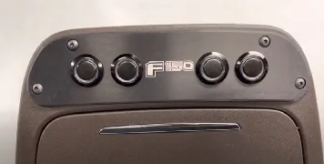 Ford F-150 Upfitter Switch installation KustomFX Switches