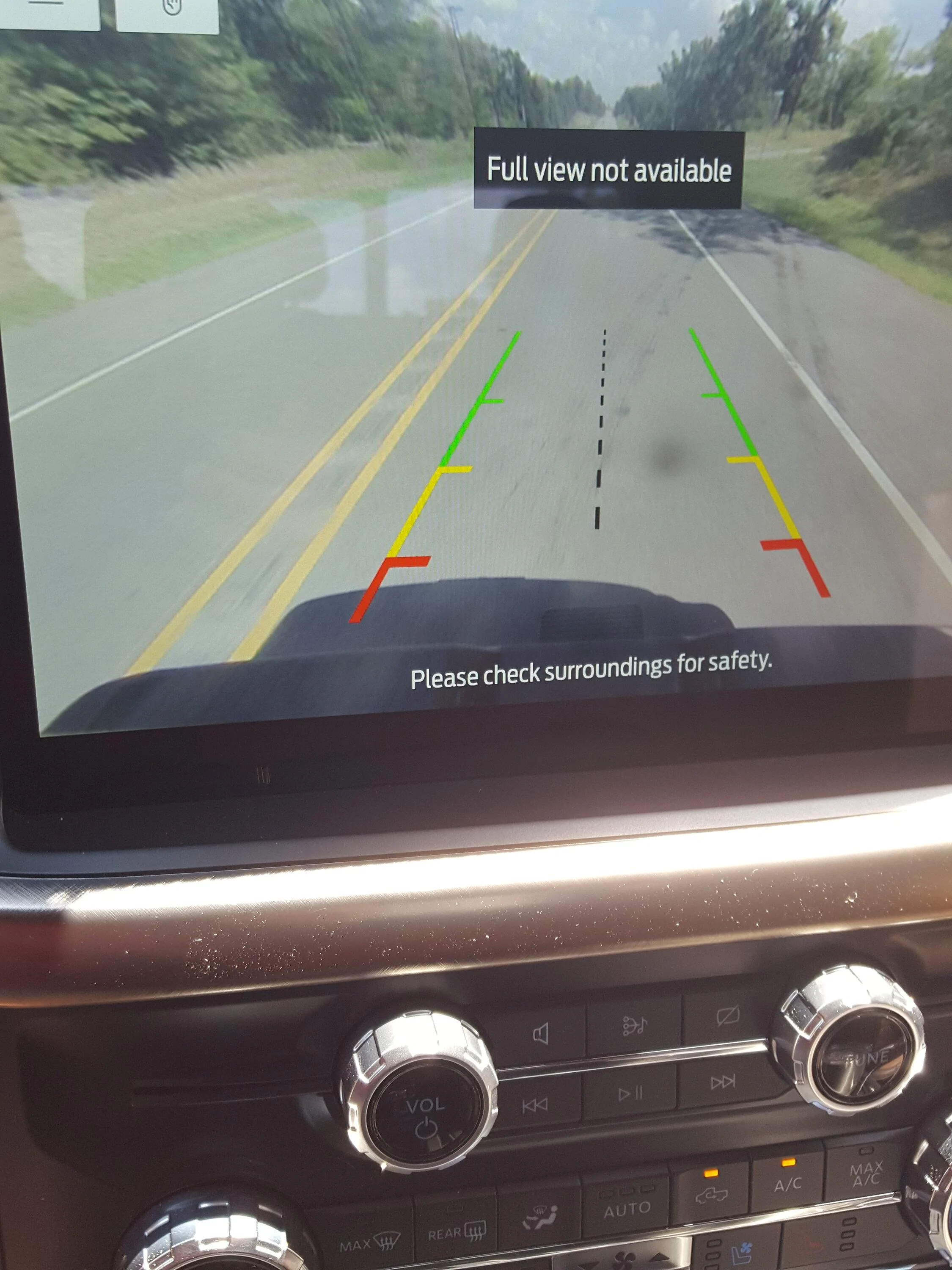 Ford F-150 lane centering and lane drift lane high