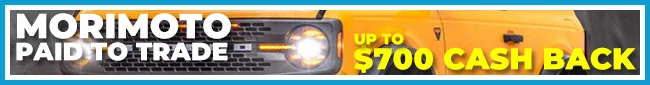 Ford F-150 LABOR DAY | Sales are LIVE at 4x4TruckLEDs.com ld-morimoto-paid-to-trad